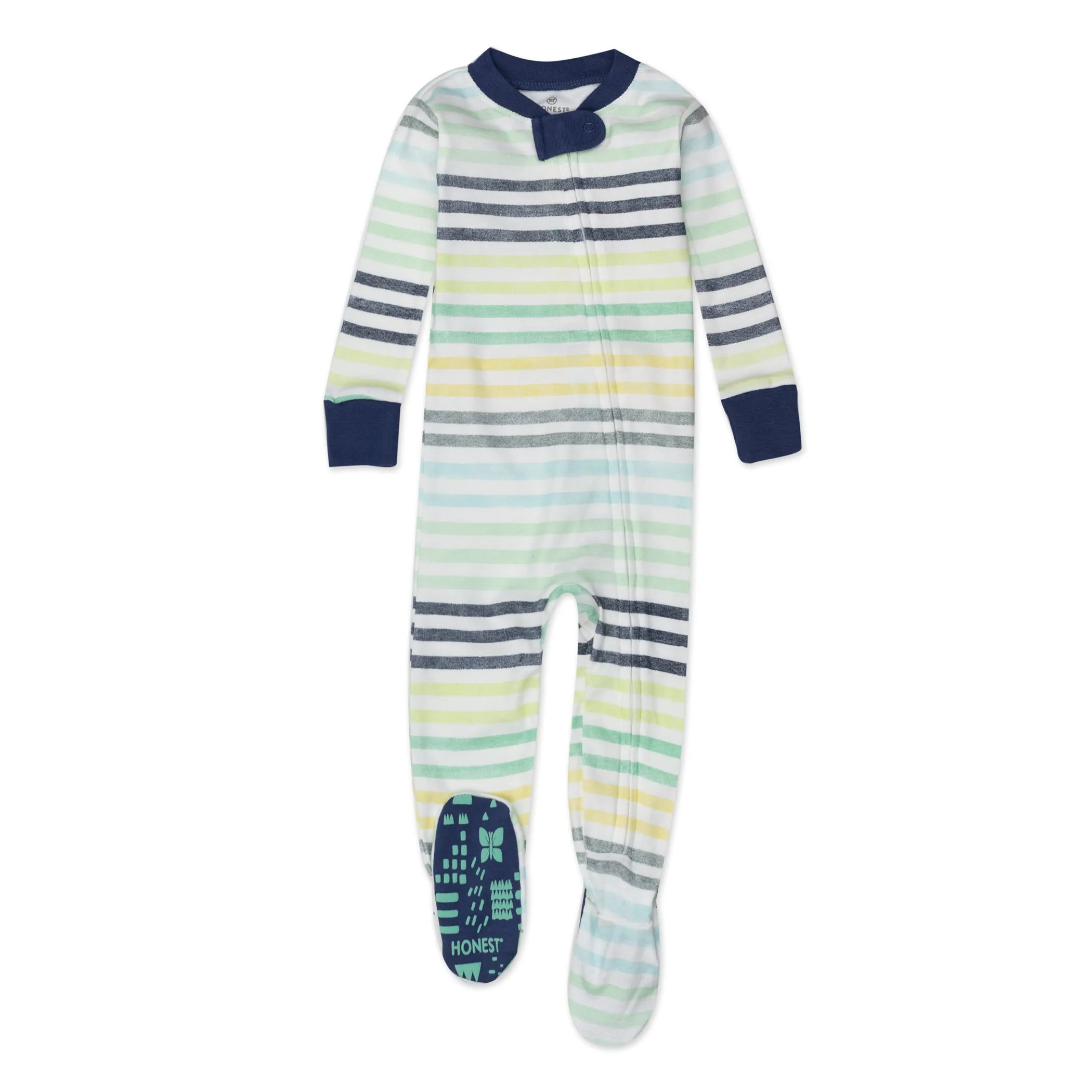 2-Pack Organic Cotton Snug-Fit Footed Pajama