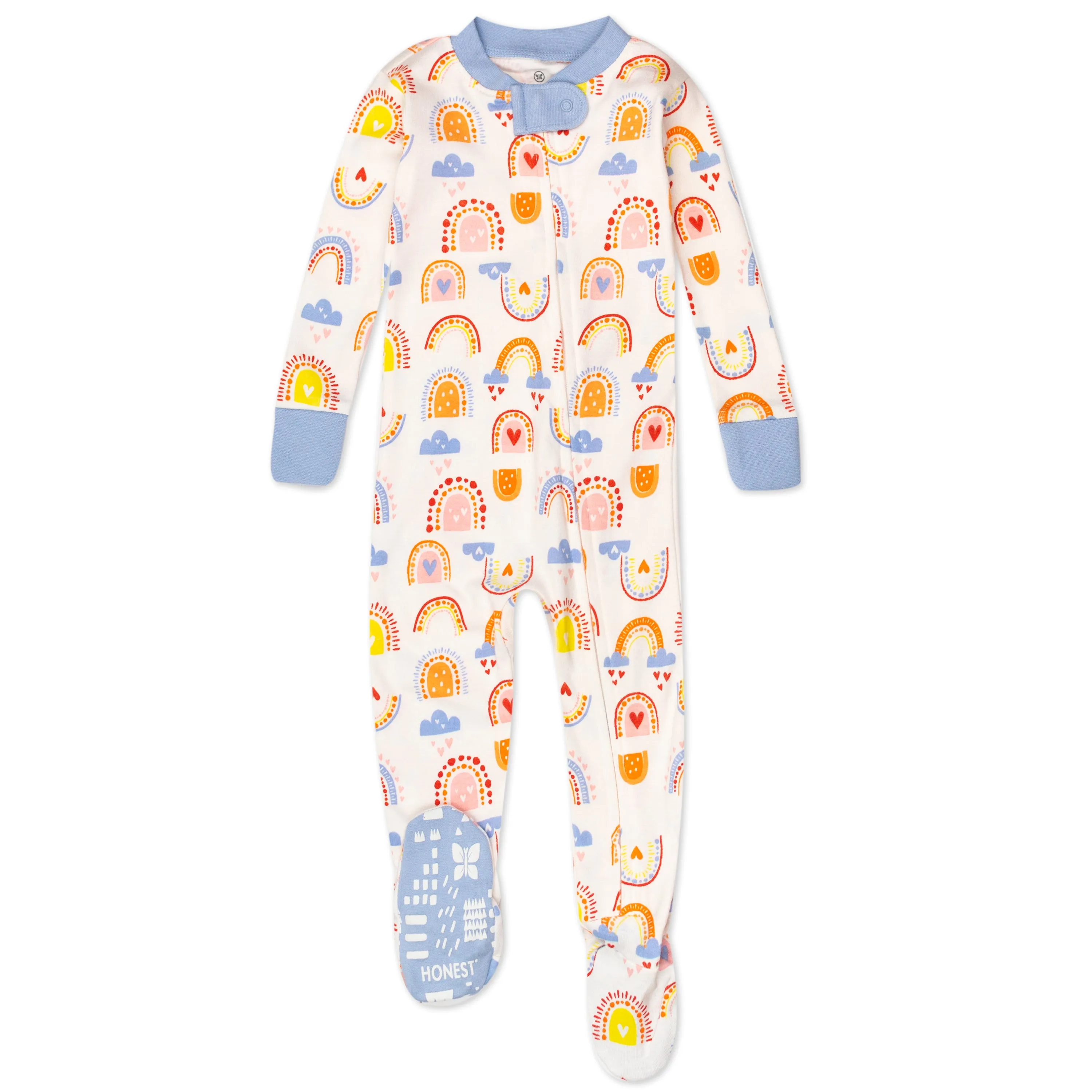 2-Pack Organic Cotton Snug-Fit Footed Pajama