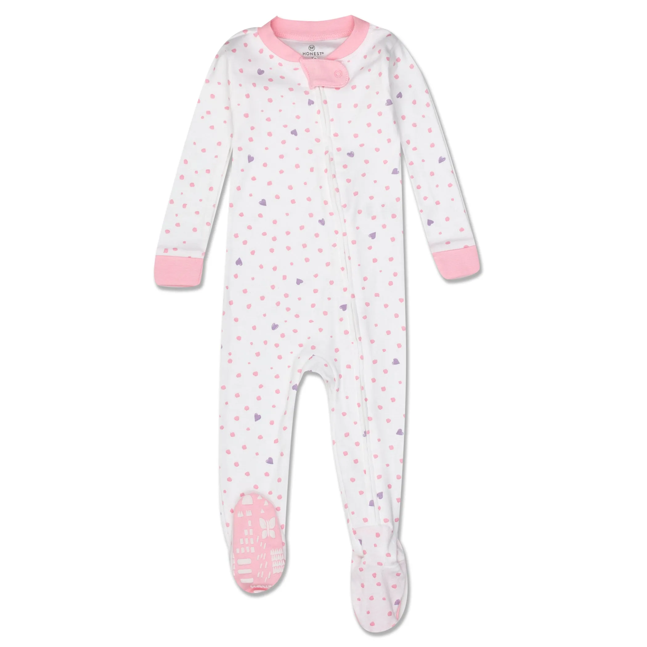 2-Pack Organic Cotton Snug-Fit Footed Pajama