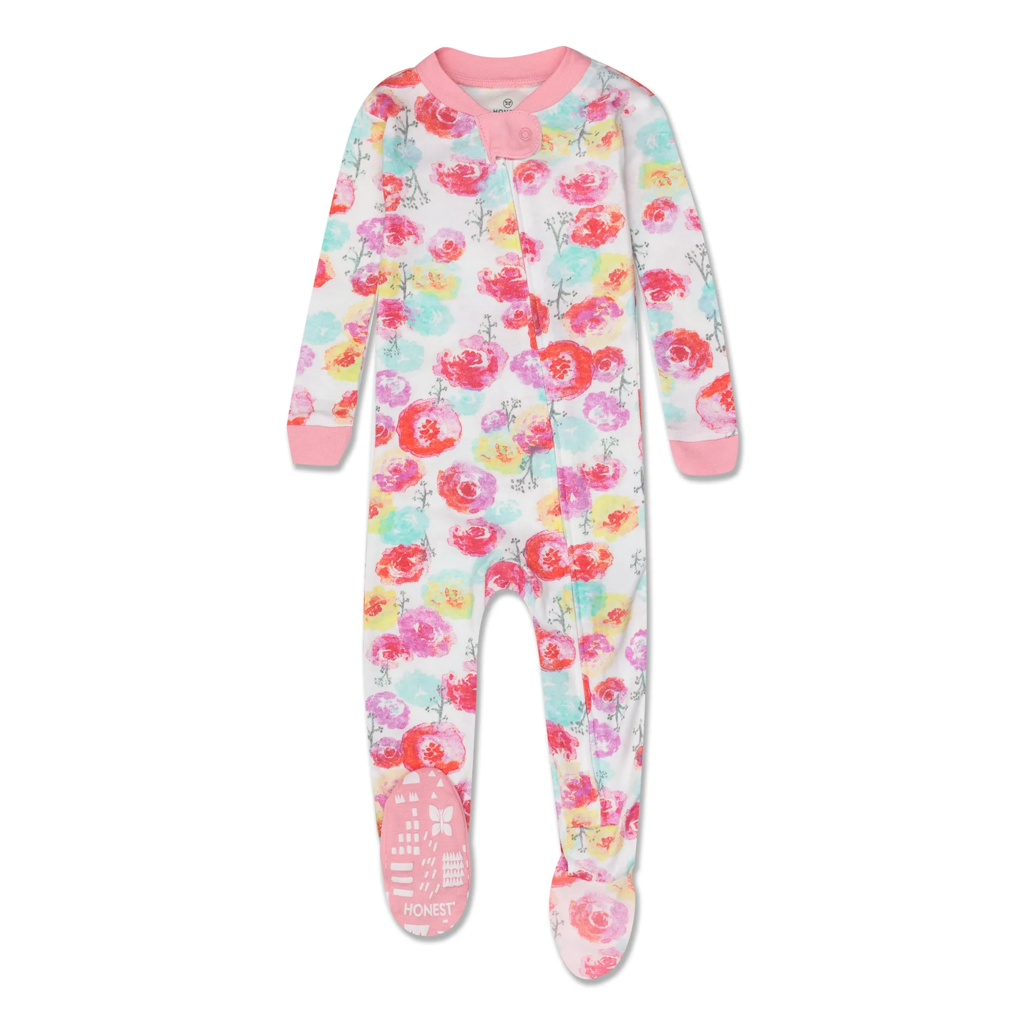 2-Pack Organic Cotton Snug-Fit Footed Pajama