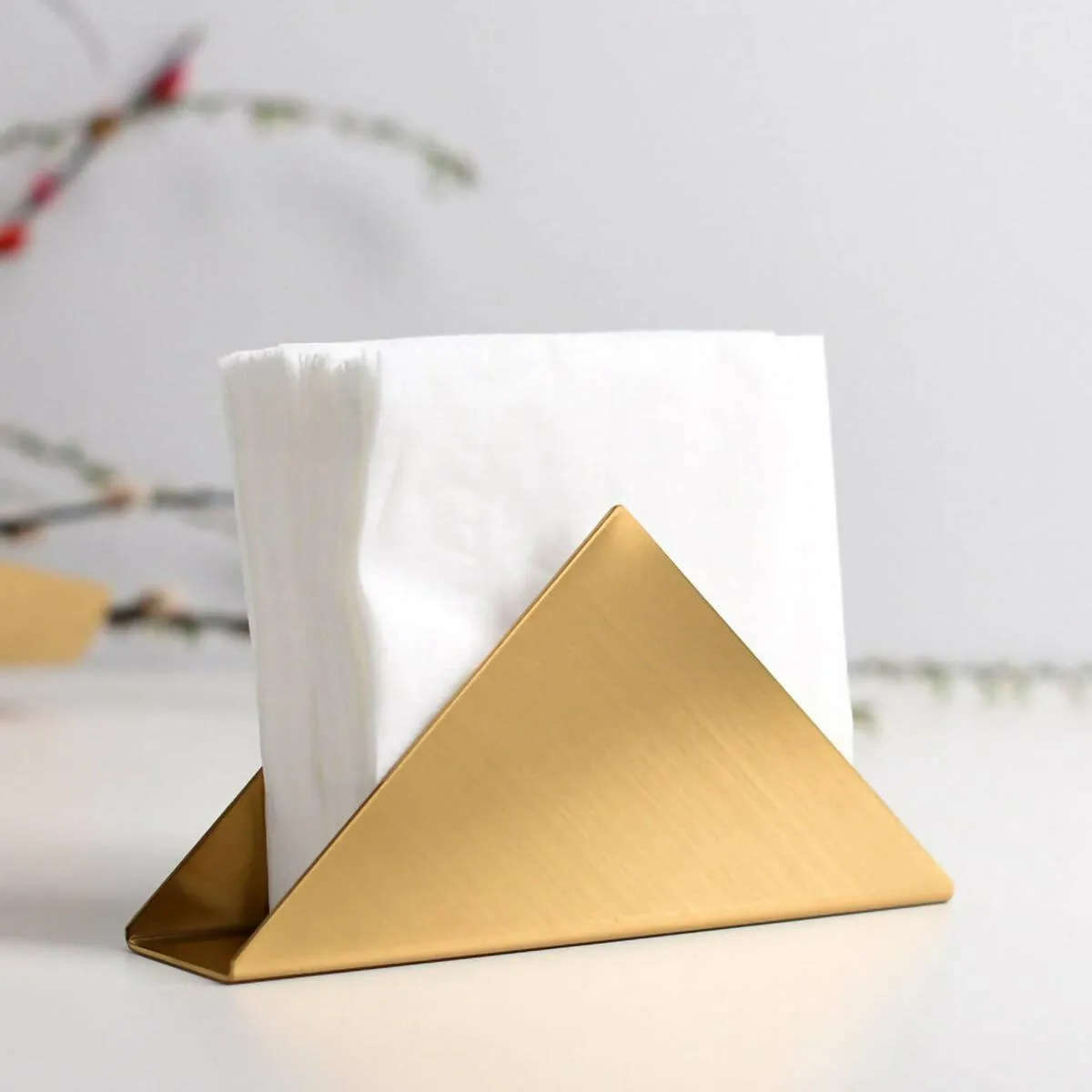 2 Pcs Metal holder for napkins, Metal Napkin Holder. Stylish Modern Unique Original napkin holde