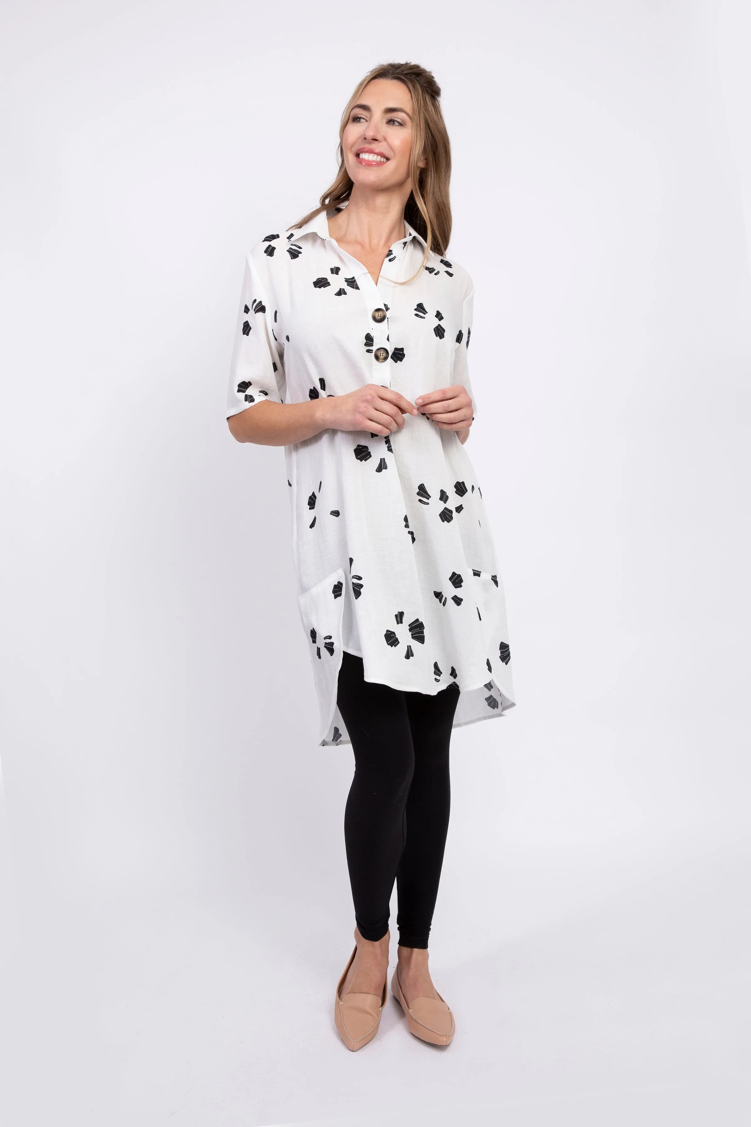 AAD337 - Natalie Linen Dress