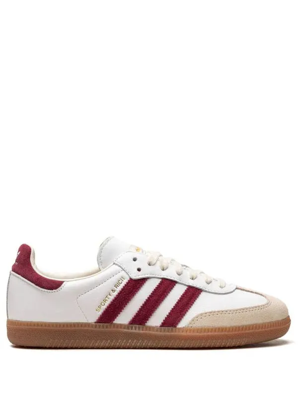 Adidas Samba Sporty & Rich White red