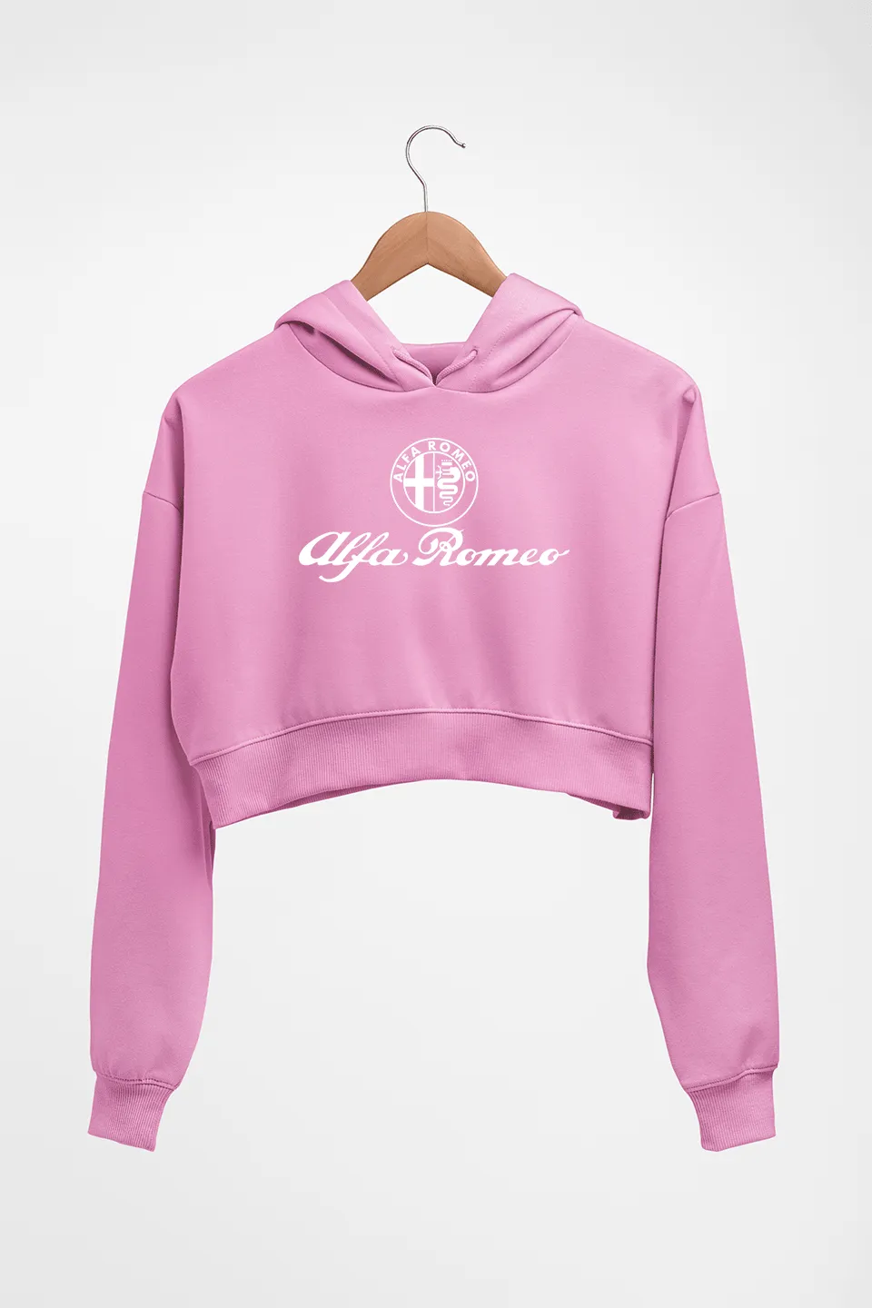 Alfa Romeo Crop HOODIE FOR WOMEN