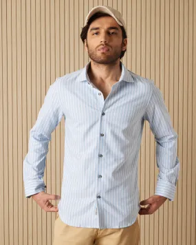 Alpine Accent Oxford Striped Shirt