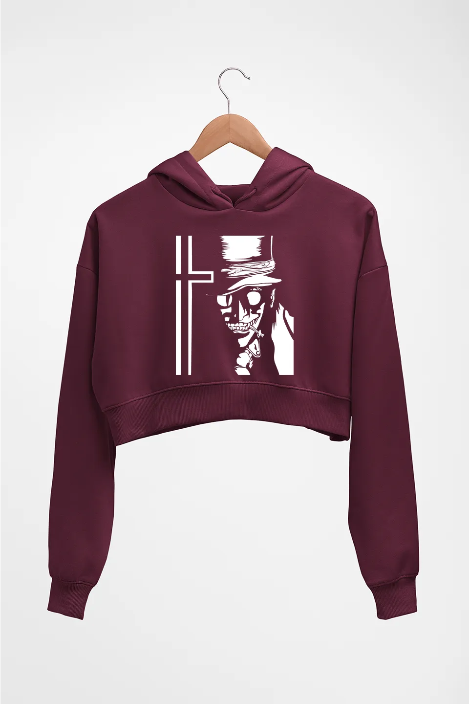 Alucard Crop HOODIE FOR WOMEN