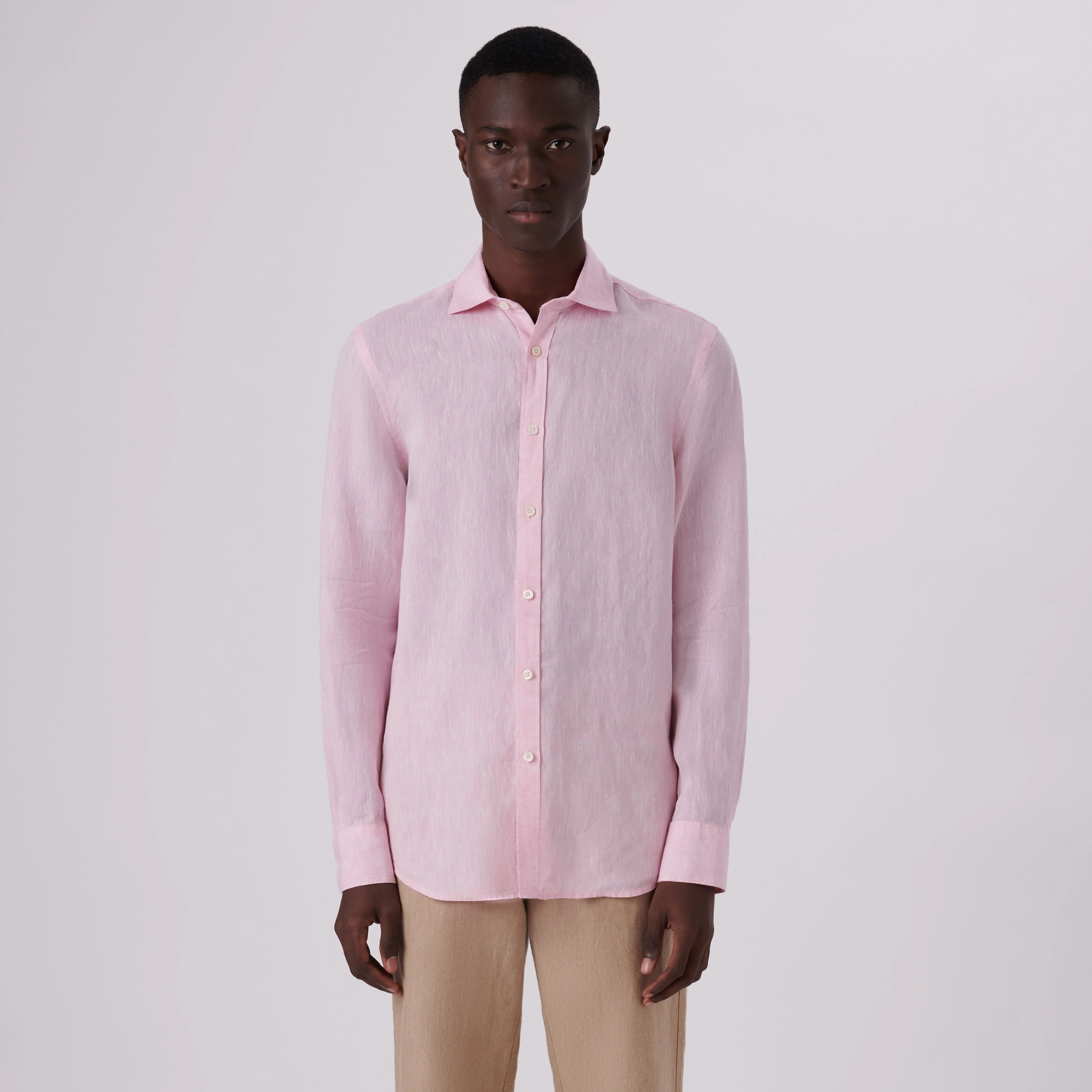 Axel Solid Linen Shirt