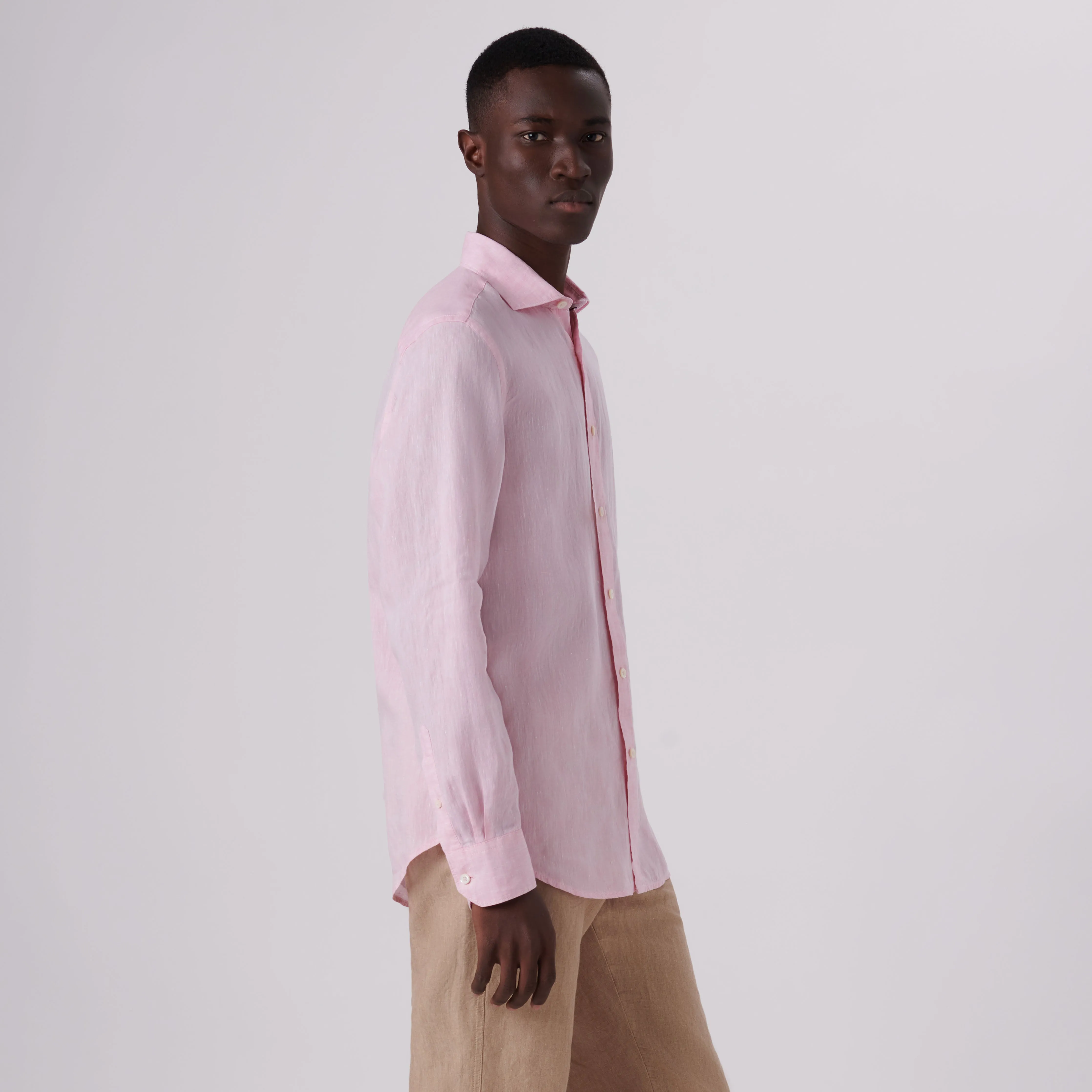 Axel Solid Linen Shirt