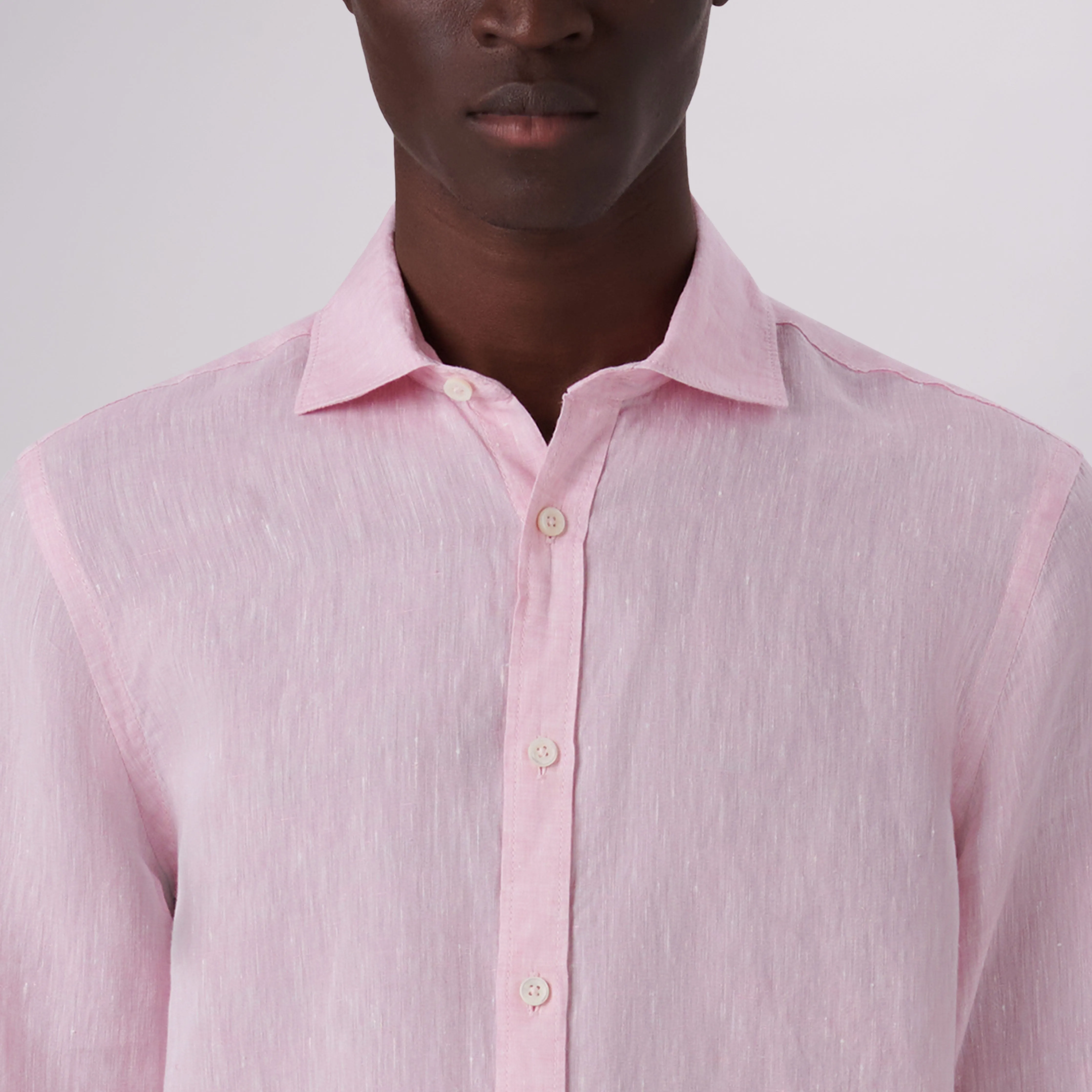 Axel Solid Linen Shirt