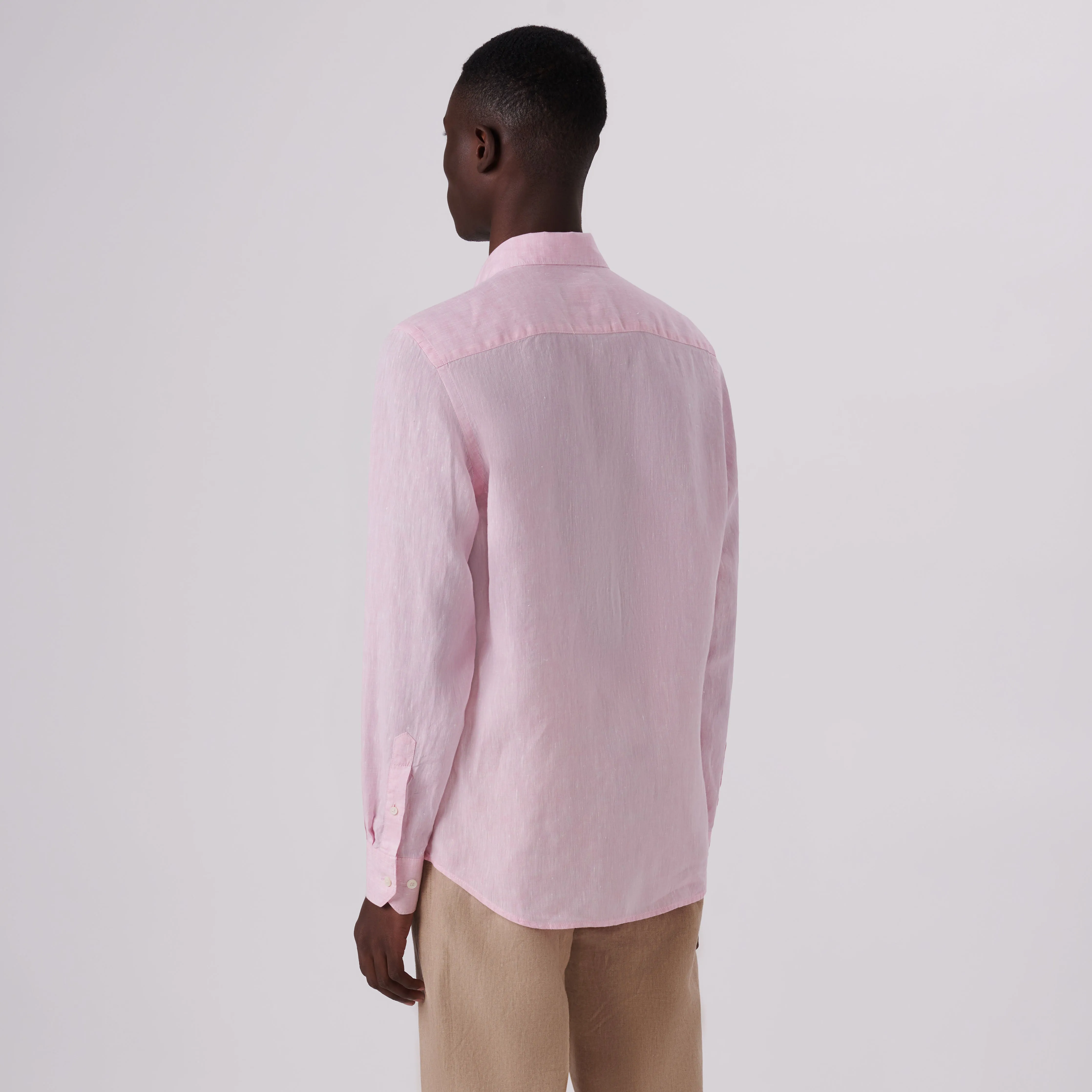 Axel Solid Linen Shirt