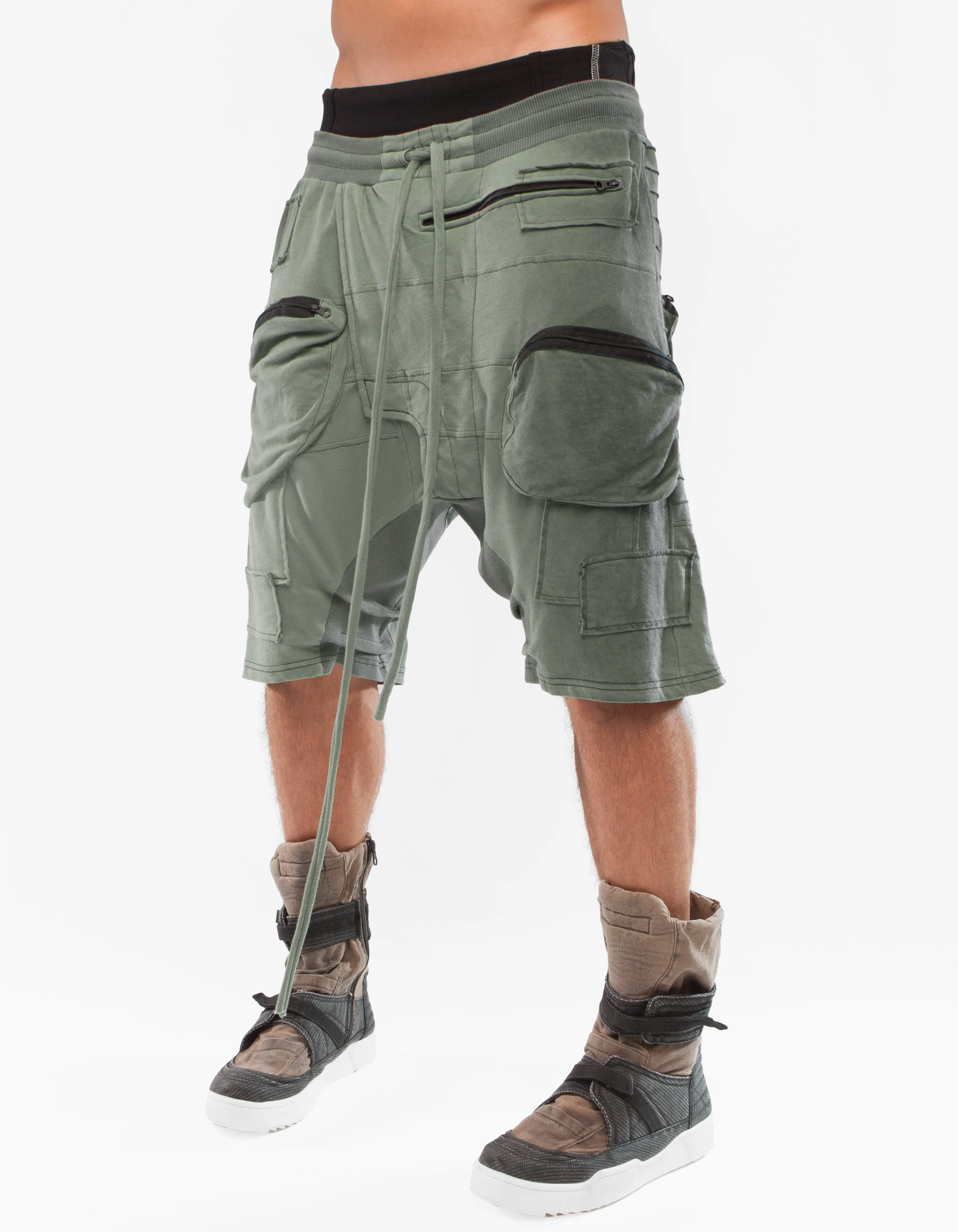 BAGGY SHORTS GRAVAN GREEN