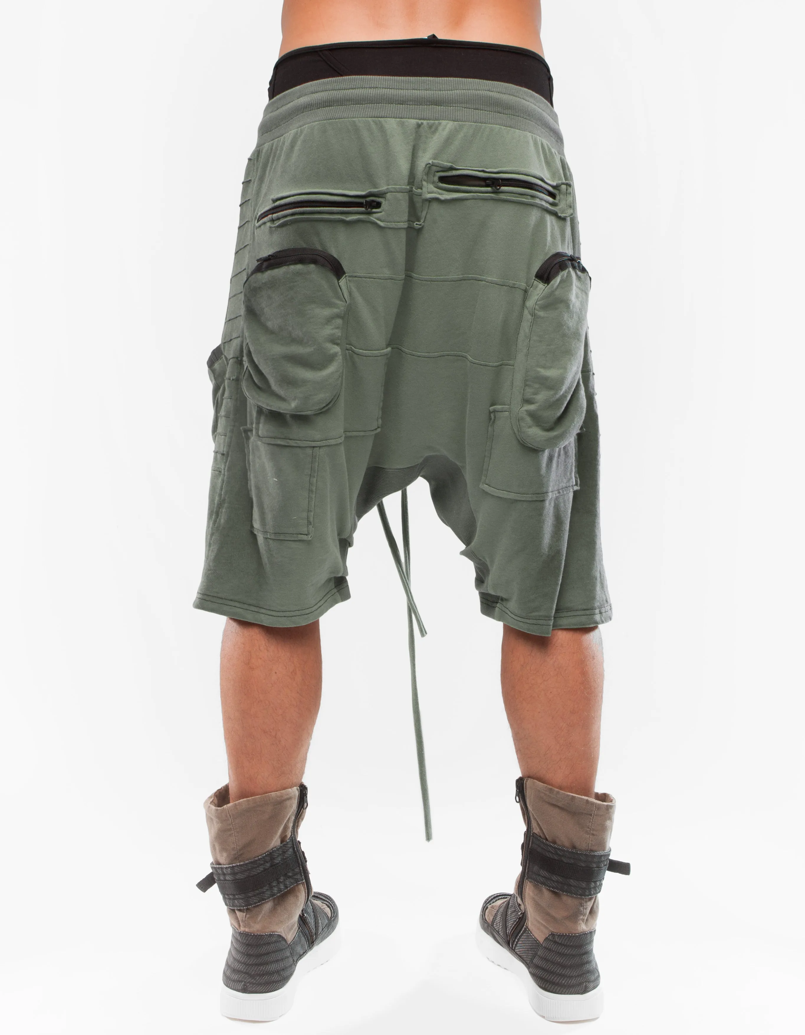 BAGGY SHORTS GRAVAN GREEN