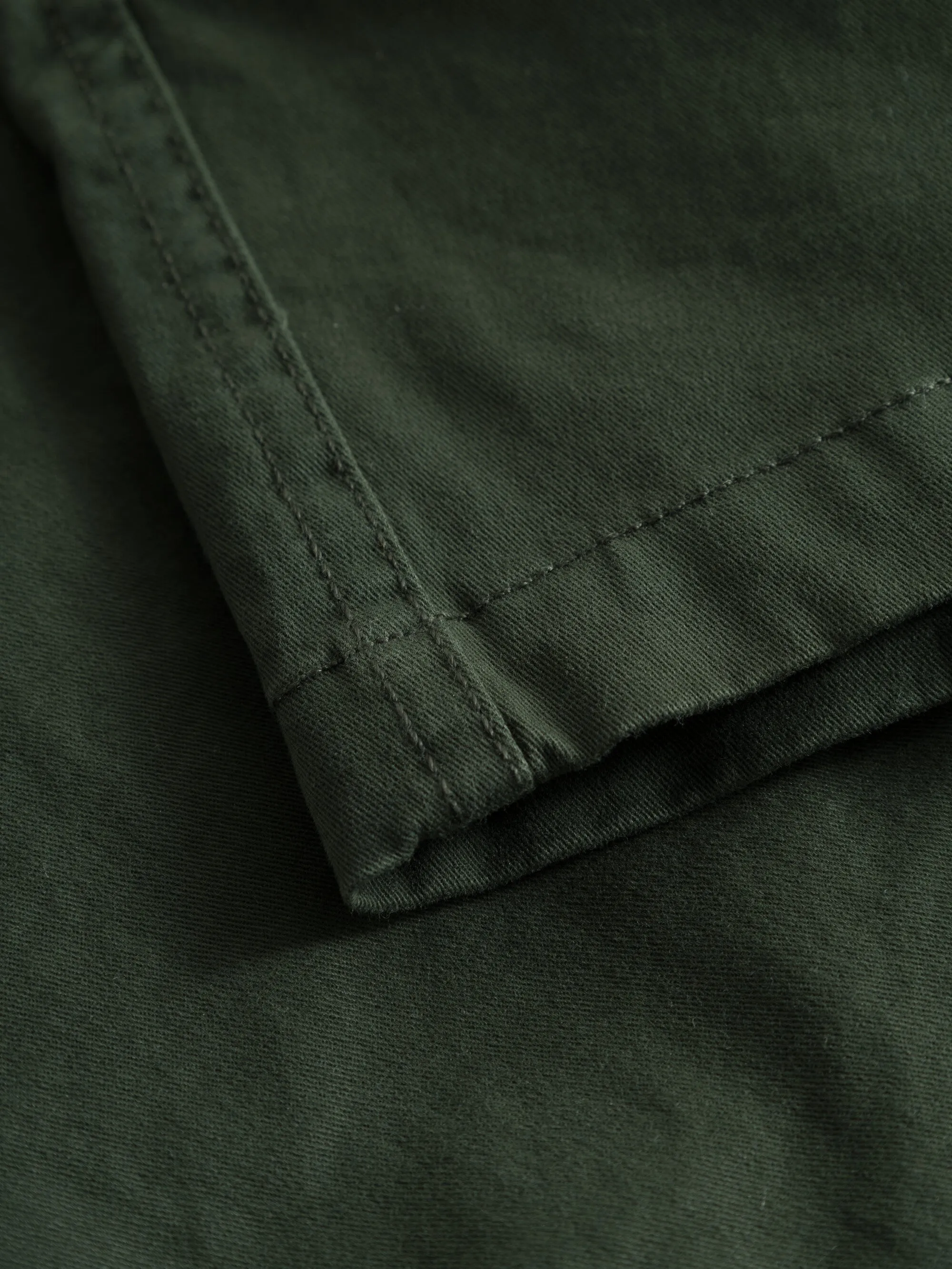 Baggy twill shorts belt details - Forrest Night