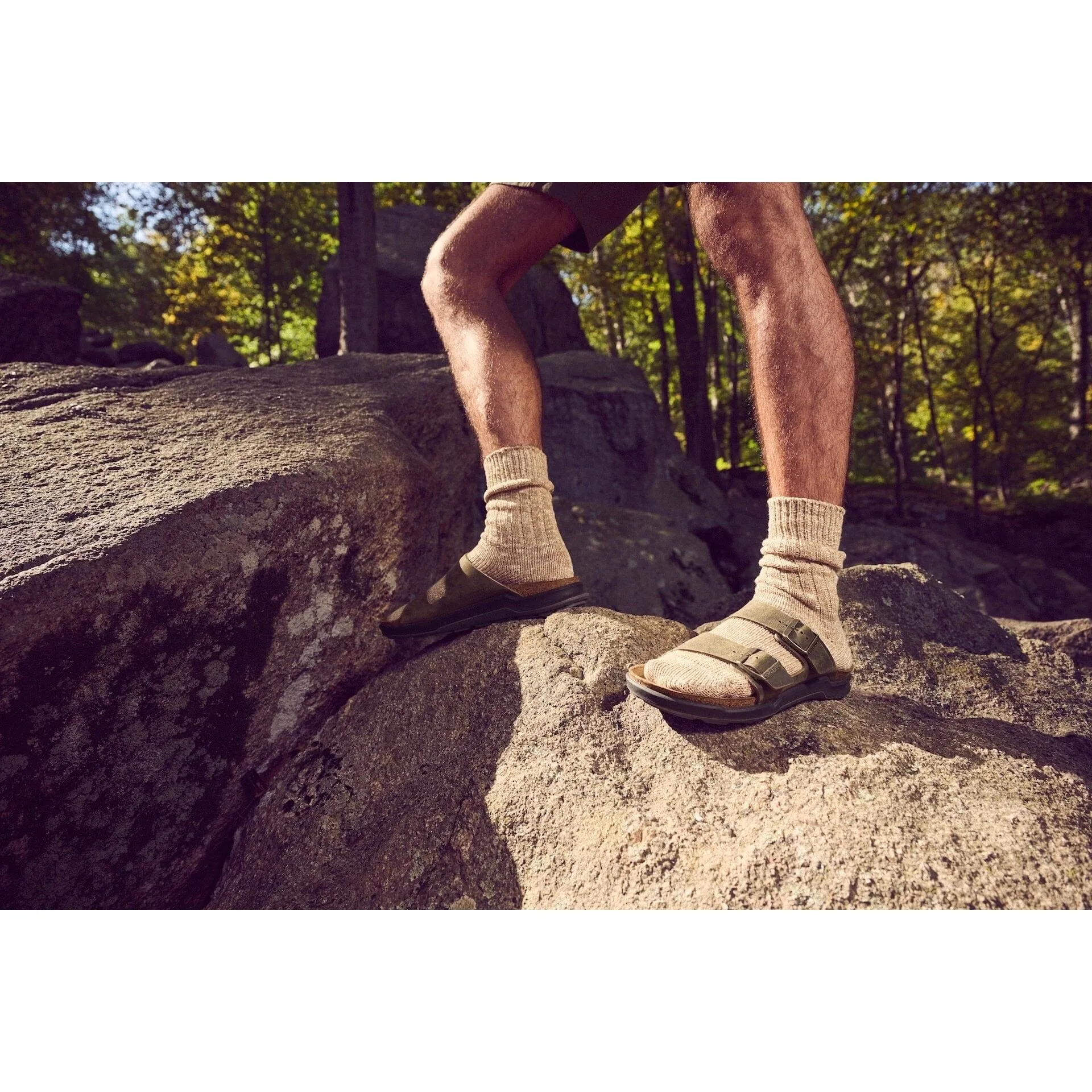 BIRKENSTOCK ARIZONA RUGGED MEN OILED LEATHER