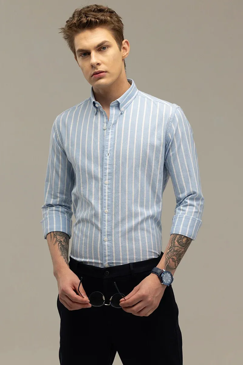 Bodil Blue Striped Shirt