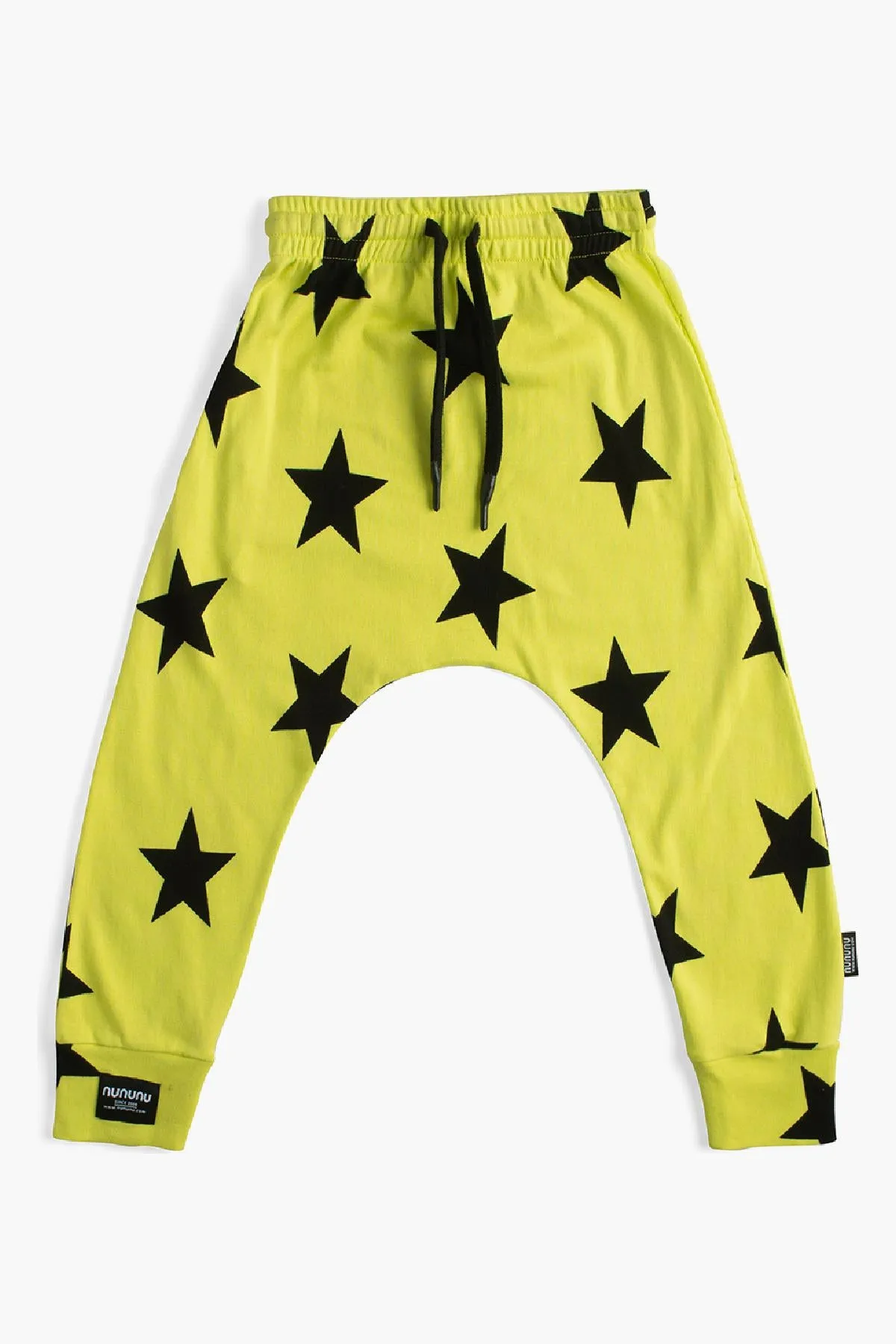 Boys Pants Nununu Star Baggy Hot Lime