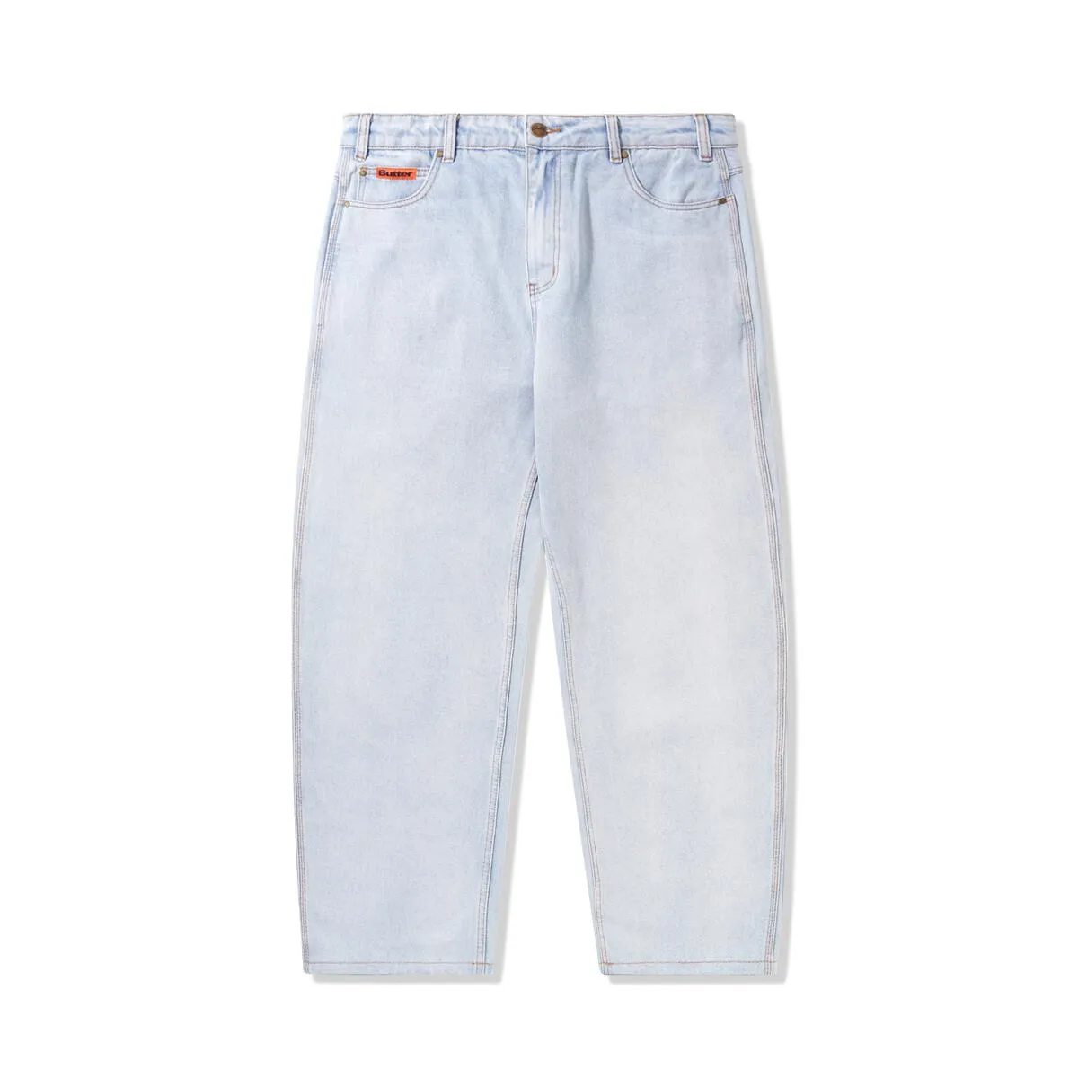 Butter Goods - Baggy Denim Pants (Light Blue)