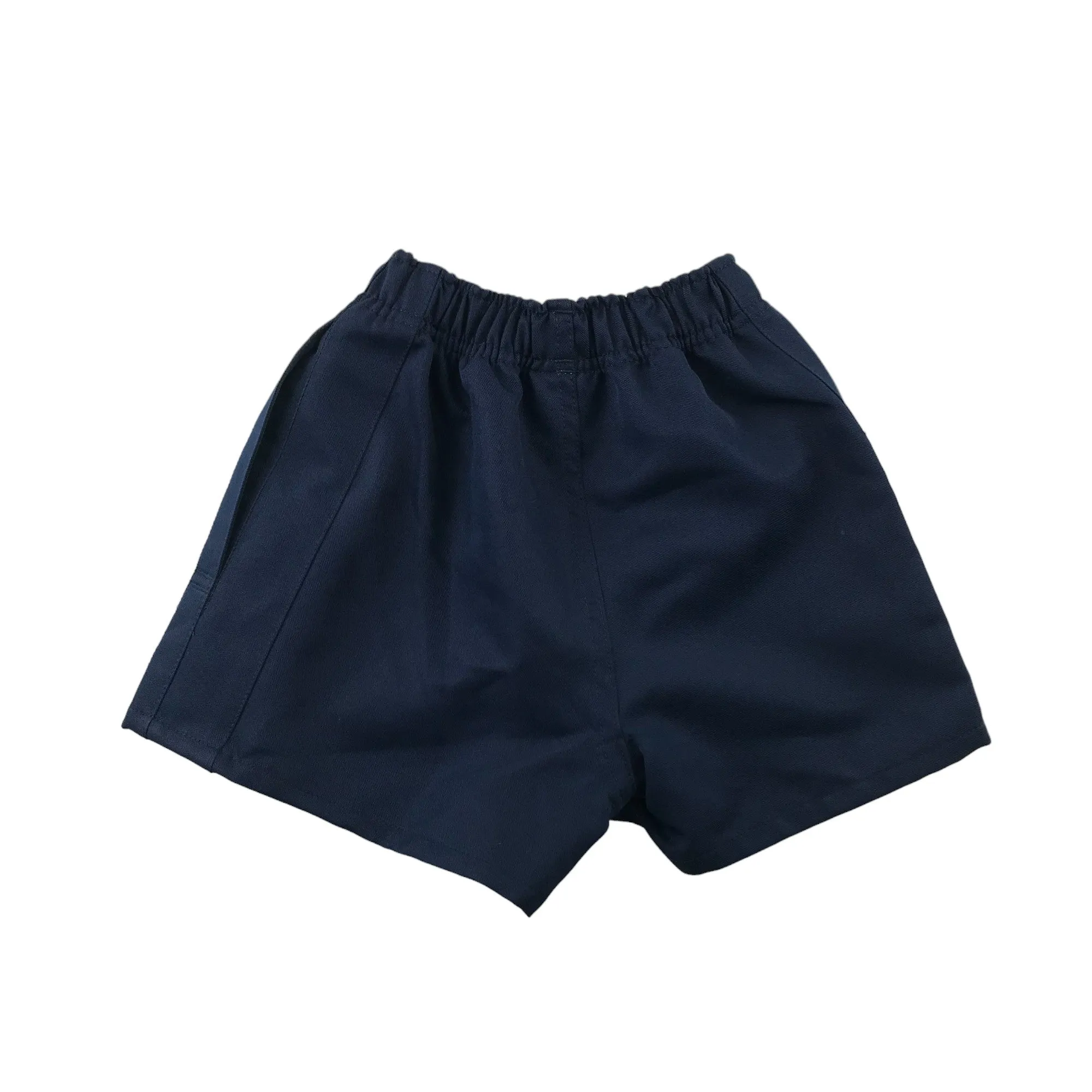 Canterbury shorts 5-6 years navy blue sporty elasticated waistband