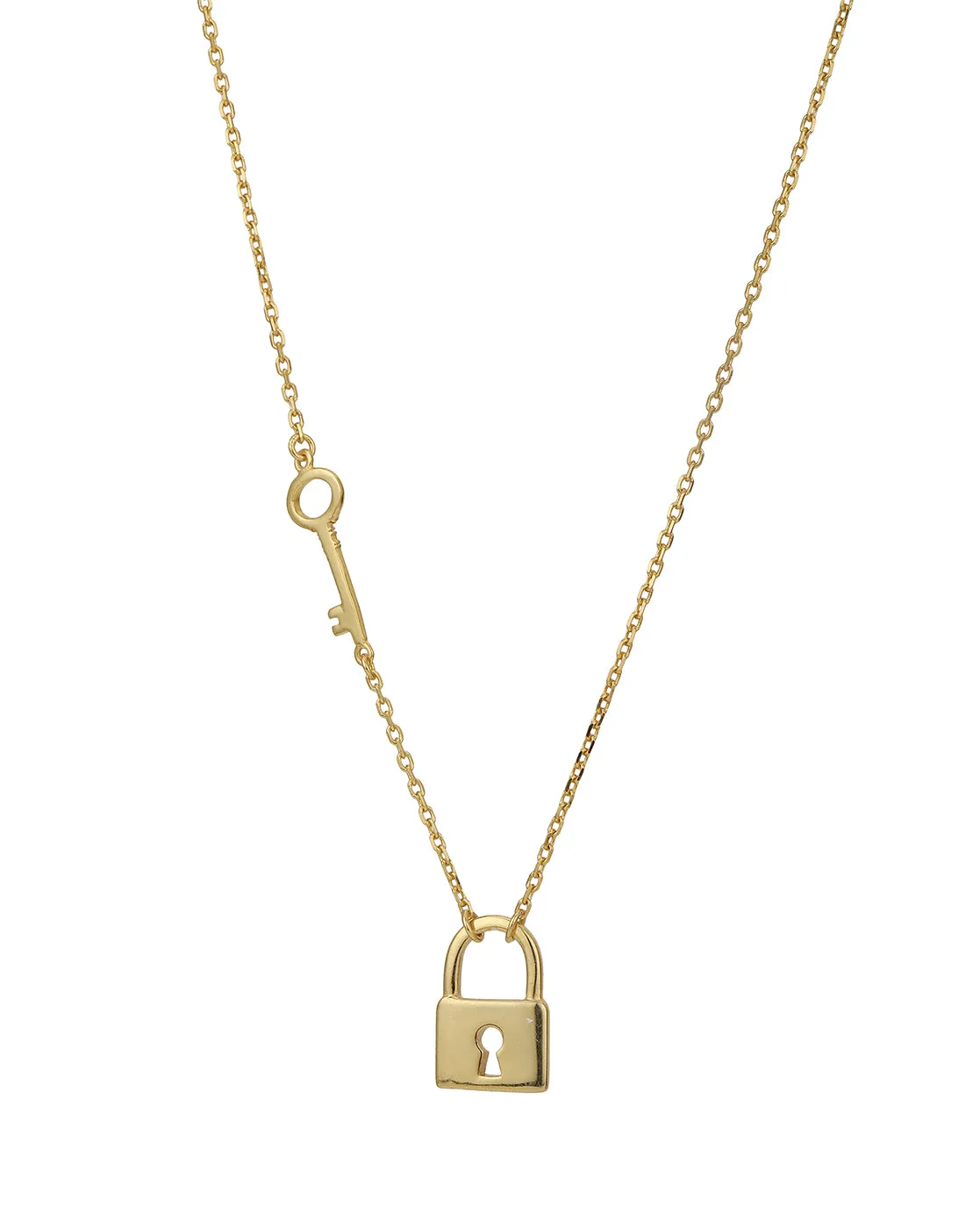 Carlton London Gold Plated Stylish Necklace For Women