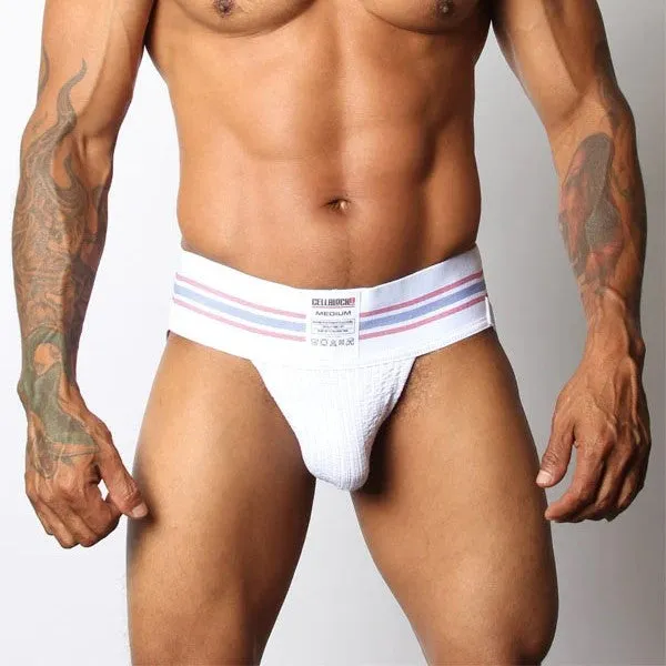 Cellblock 13 Tight End jockstrap white