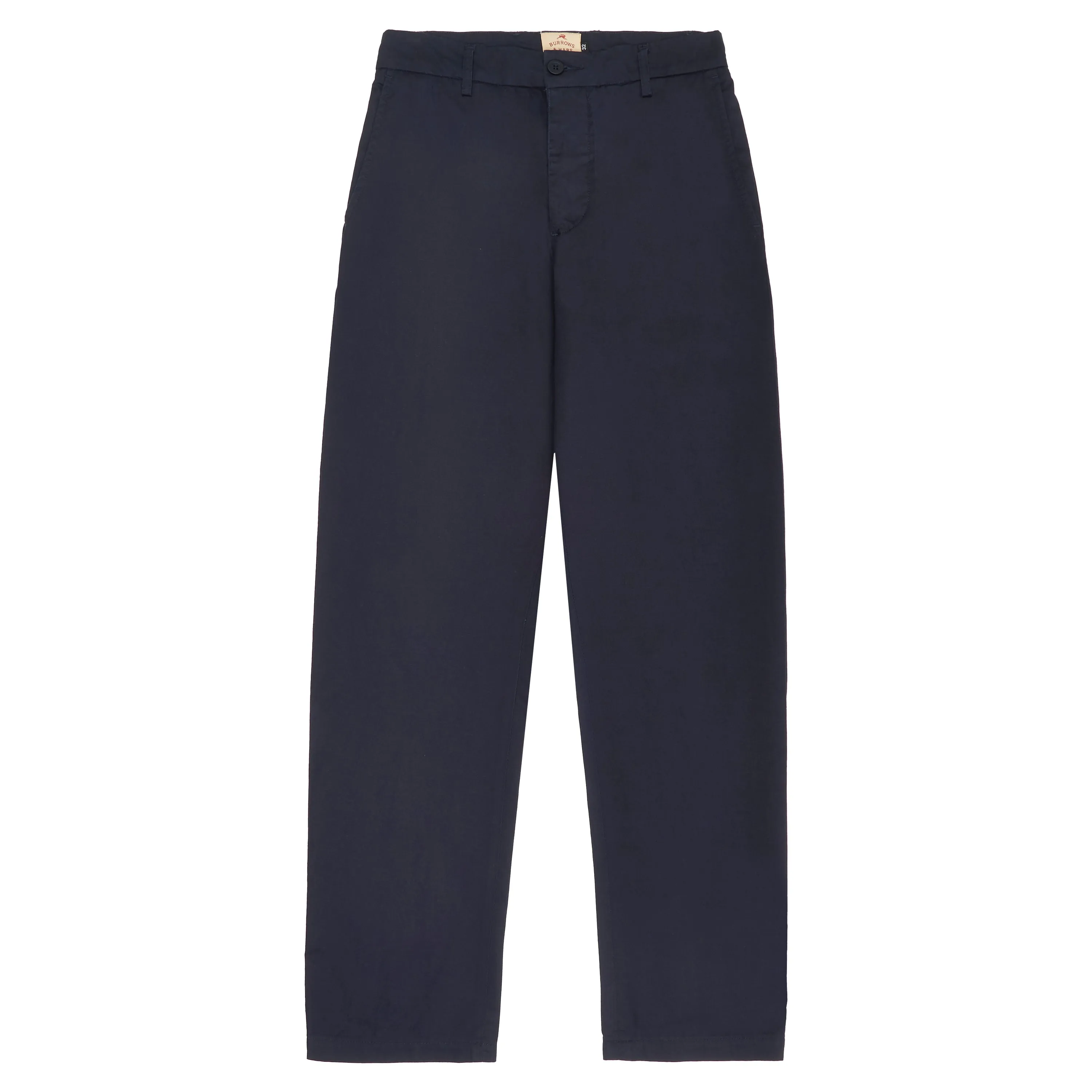 Cotton/Linen Trouser - Navy