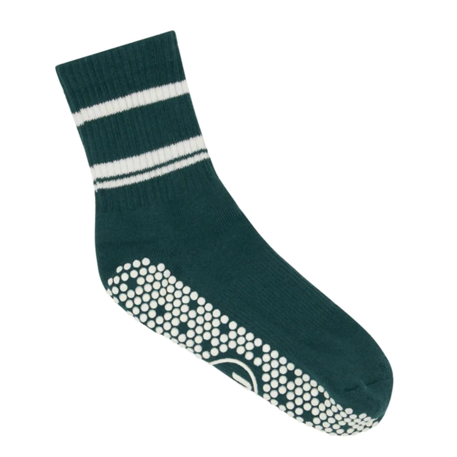 Crew Grip Socks - Sporty Stripe (Barre / Pilates)