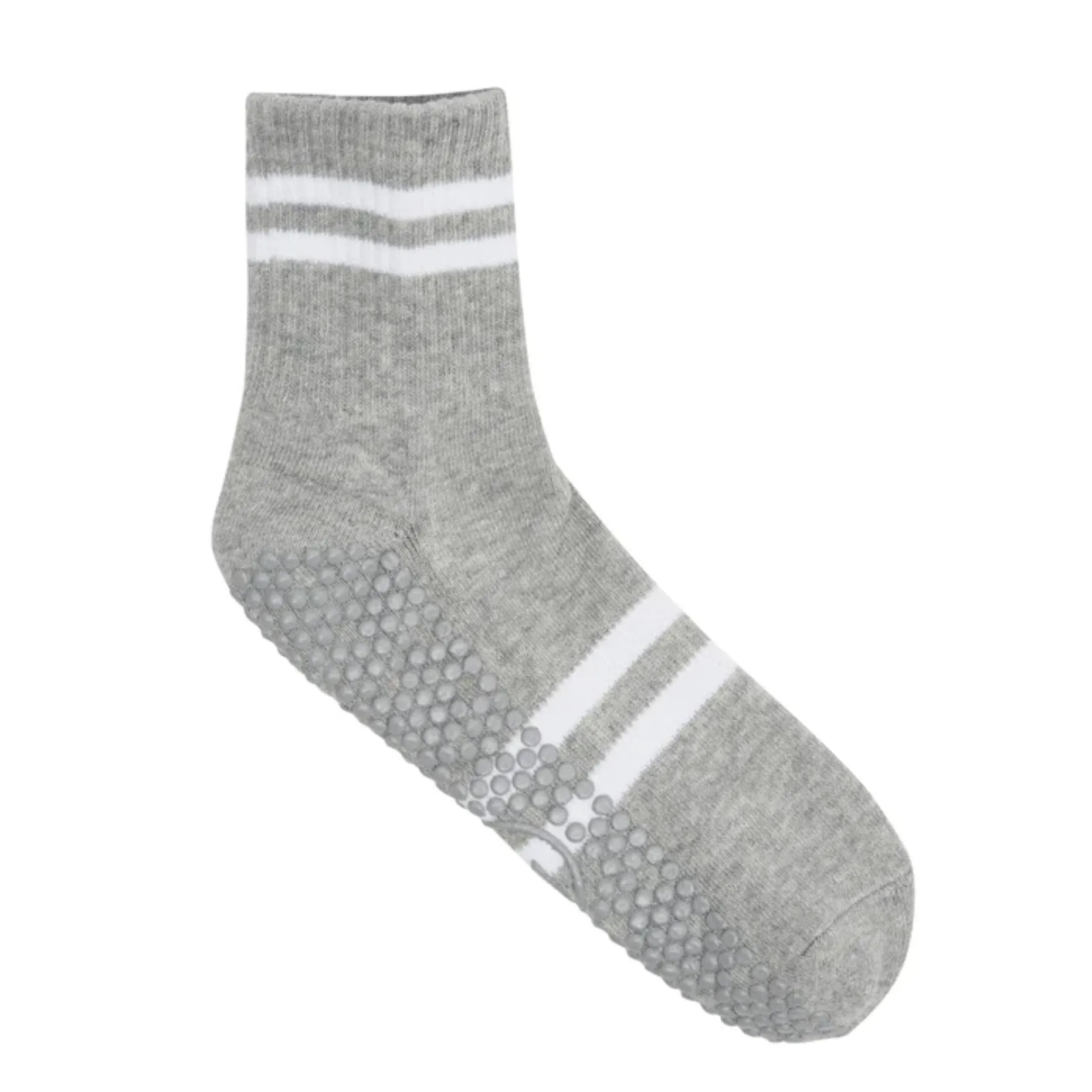 Crew Grip Socks - Sporty Stripe (Barre / Pilates)