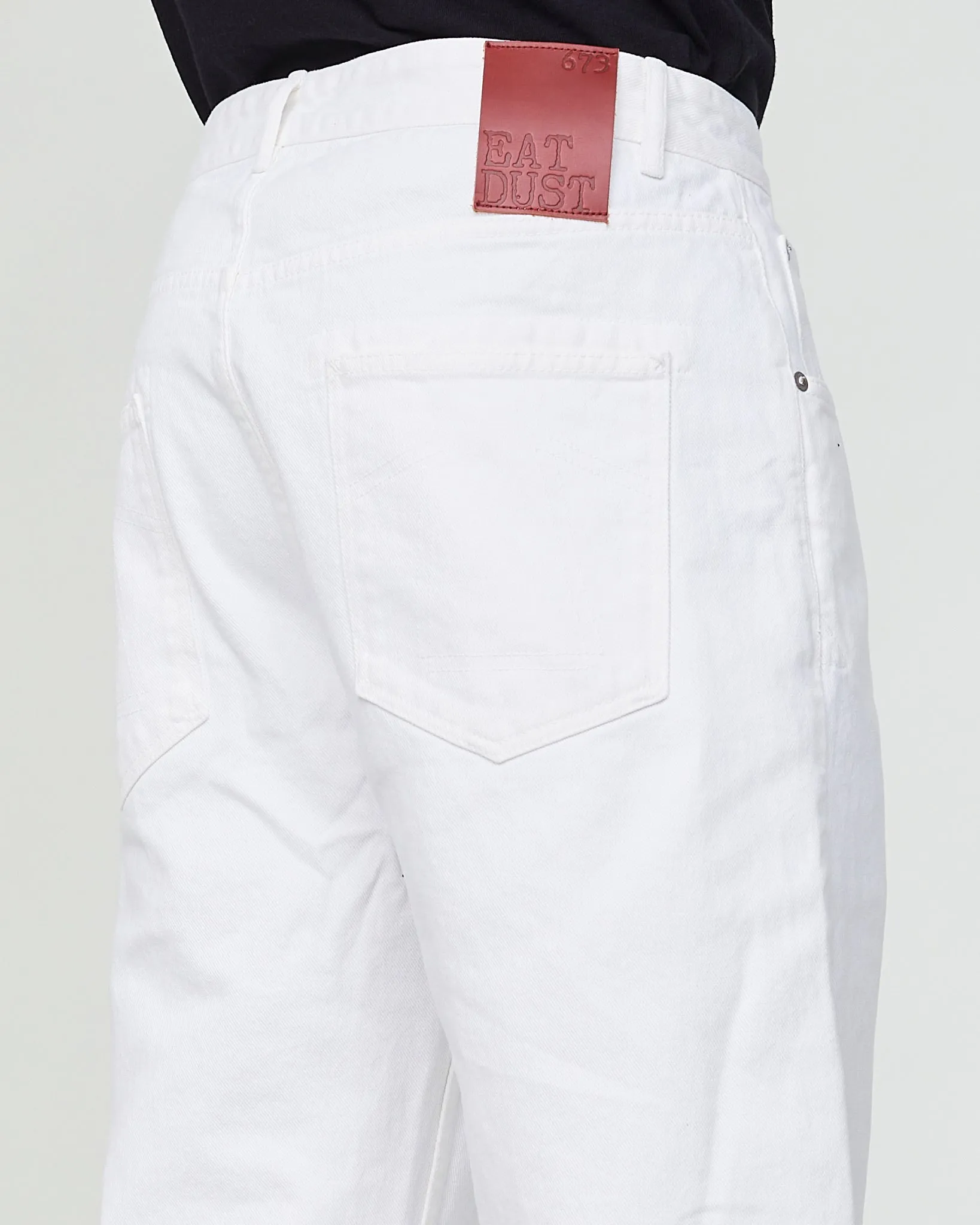 D66 Baggy Fit Denim White