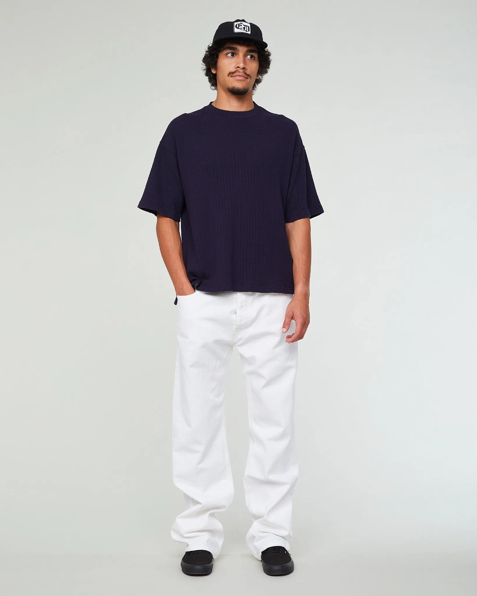 D66 Baggy Fit Denim White