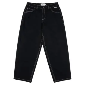 Dime classic Baggy Denim Pants - (Black)