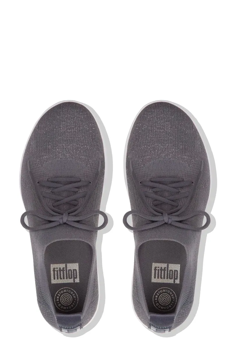 F-SPORTY UBERKNIT SNEAKERS-METALLIC WEAVE CHARCOAL/METALLIC PEWTER