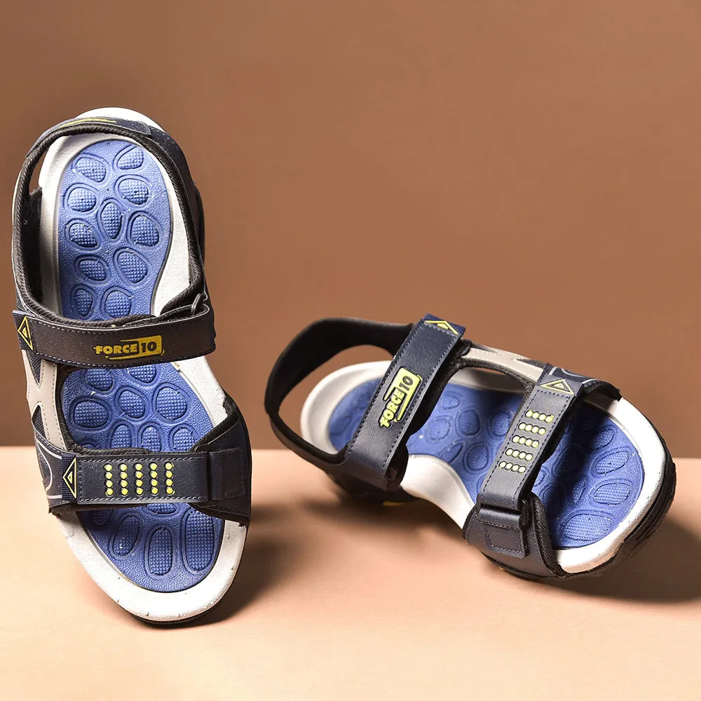 Force 10 Sporty Blue Sandals For Men LXI-20 By Liberty