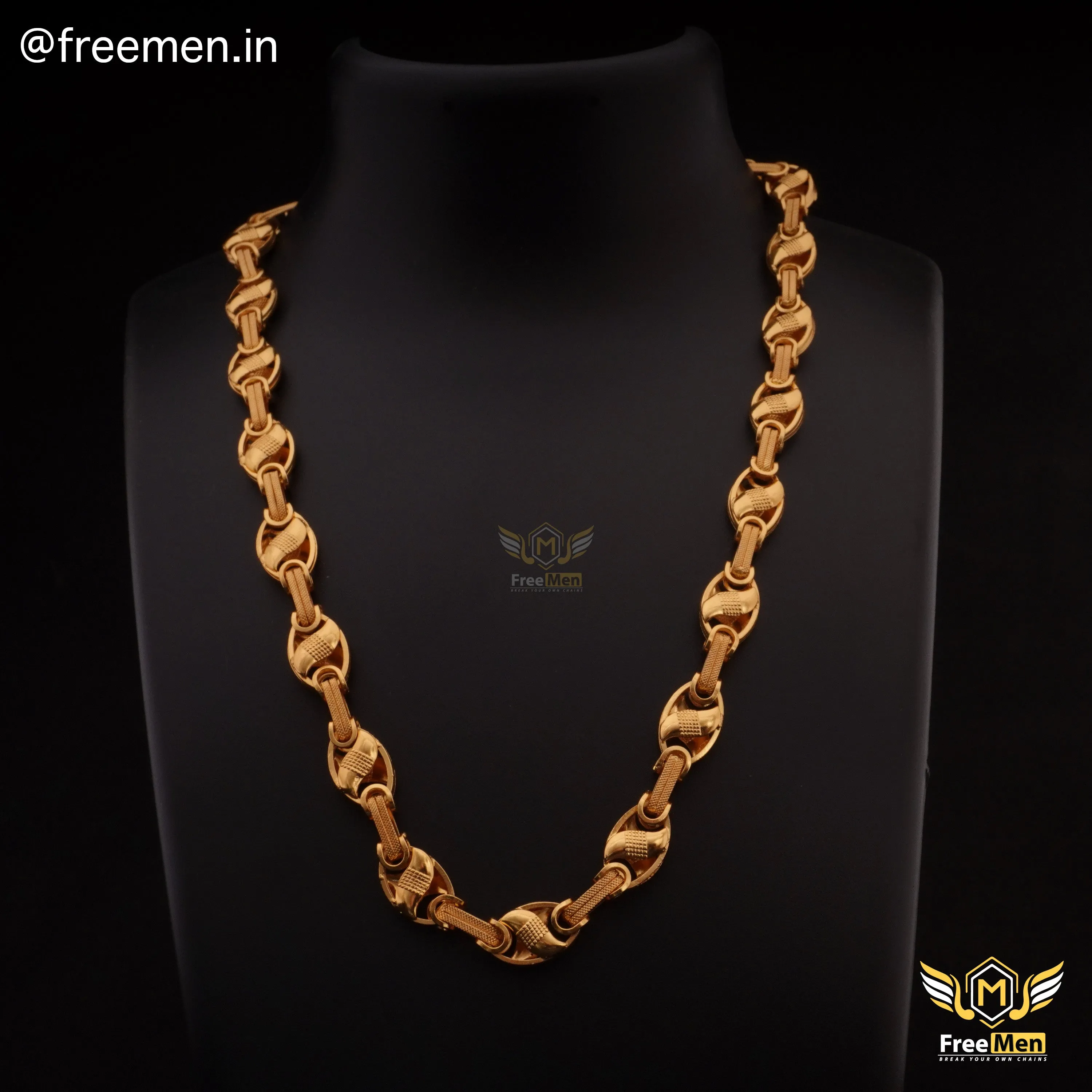 Freemen Beautiful lotus Link OBO Stylish Chain - FM374