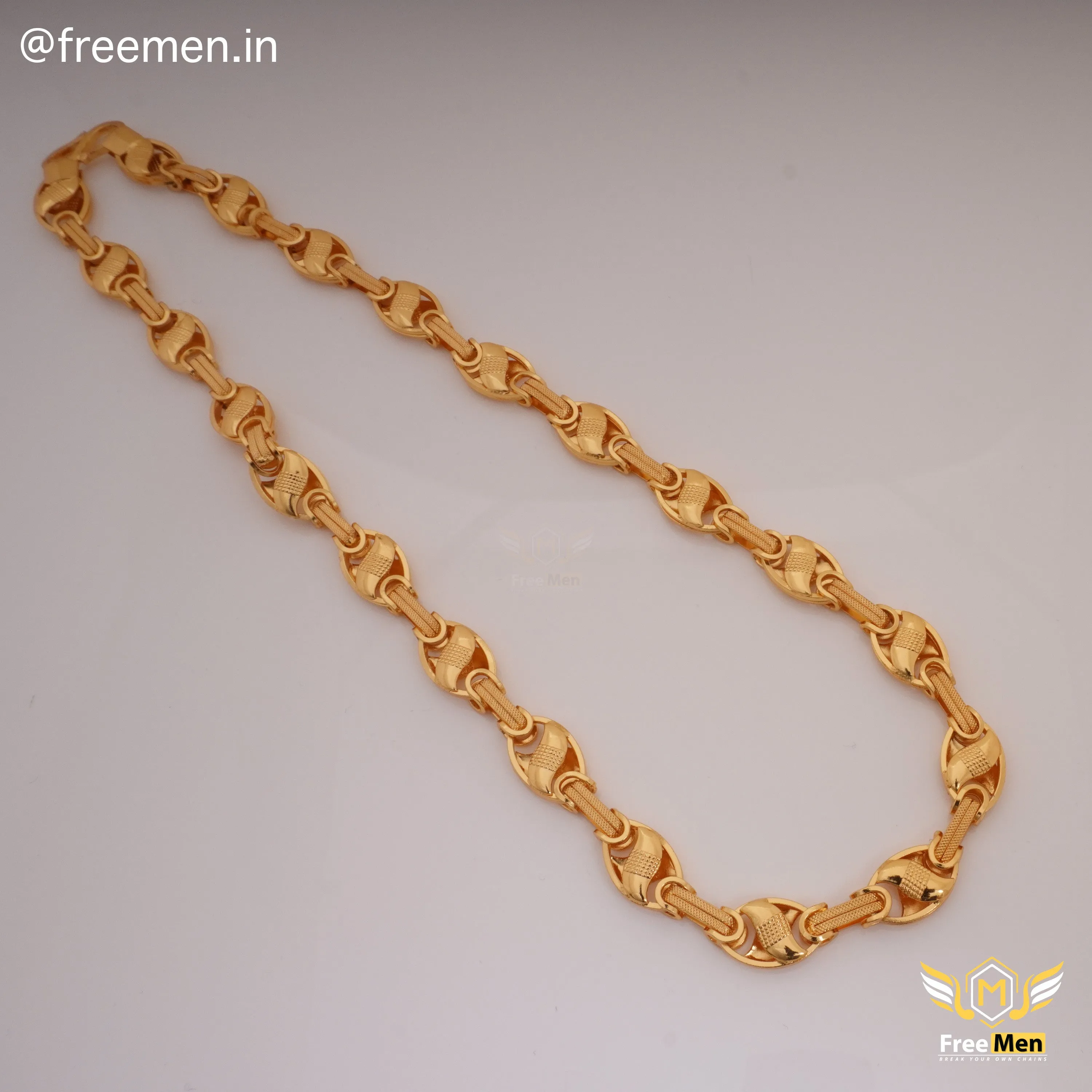 Freemen Beautiful lotus Link OBO Stylish Chain - FM374