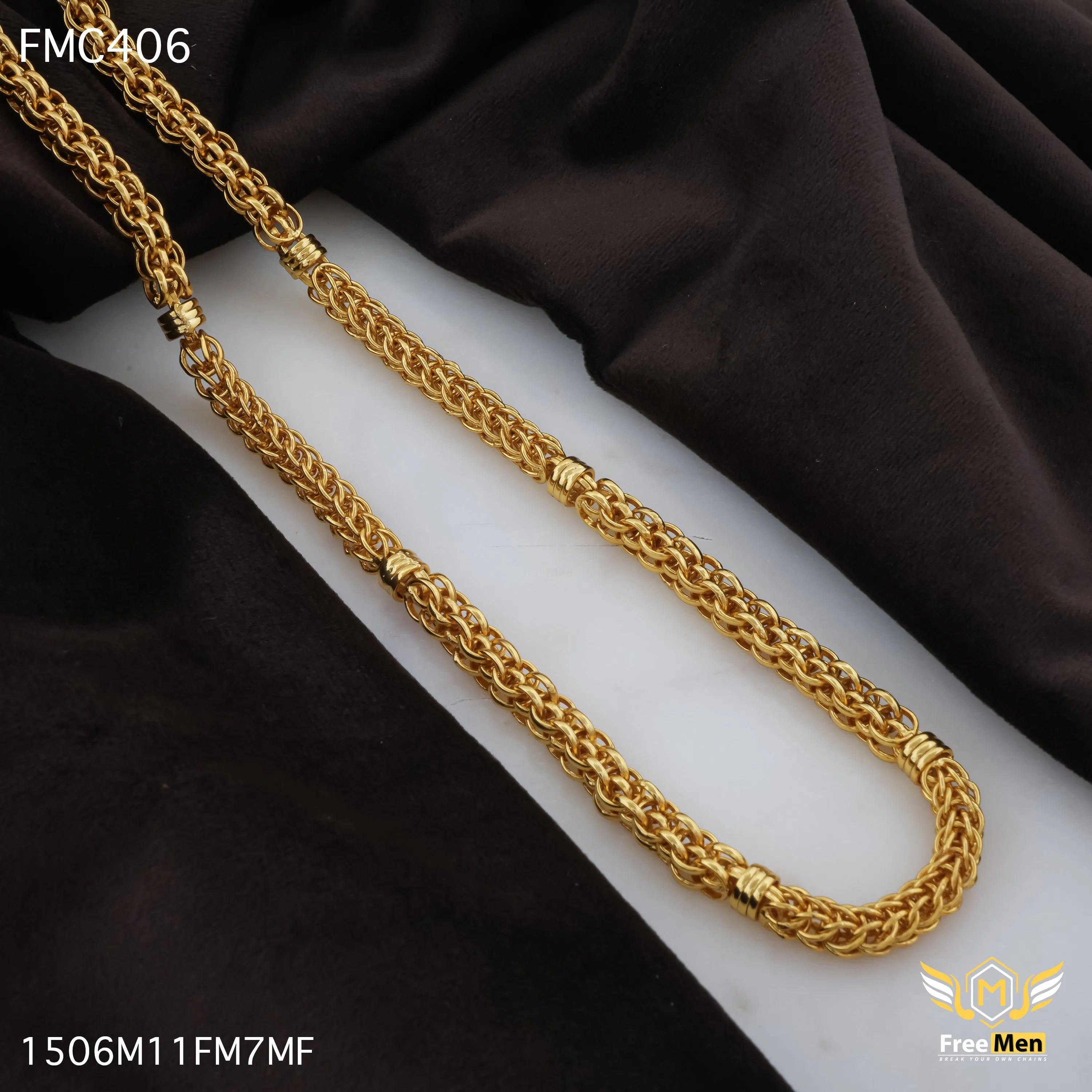 Freemen Best Stylish Long Indo Chain Design - FMC406