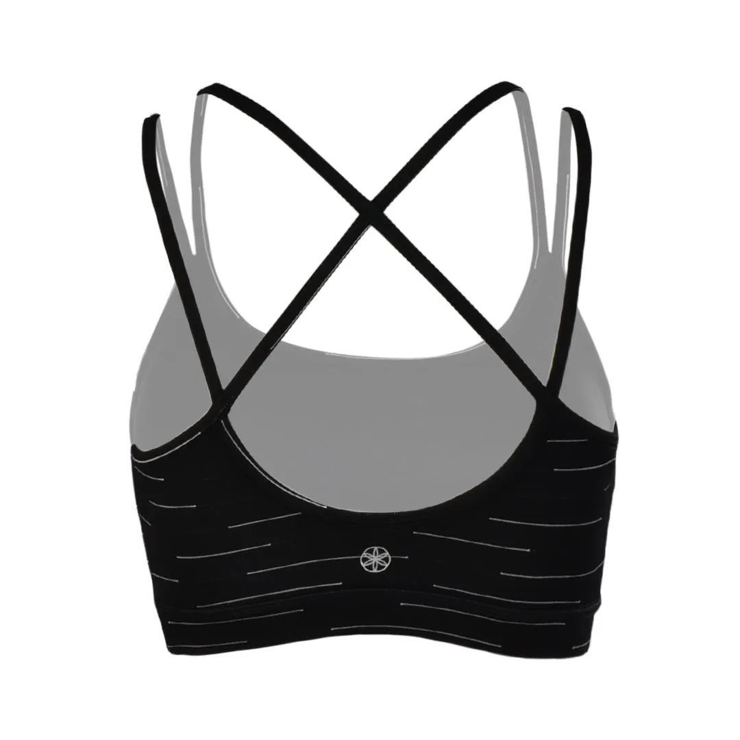 GAIAM WOMEN'S STRIPED STUDIO BRA