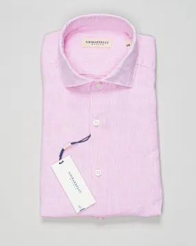 Ghirardelli Linen Shirt / Light Pink