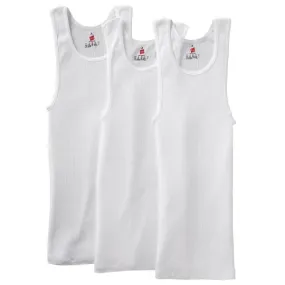 Hanes - Men - A-Shirt Pack - WHT/3P