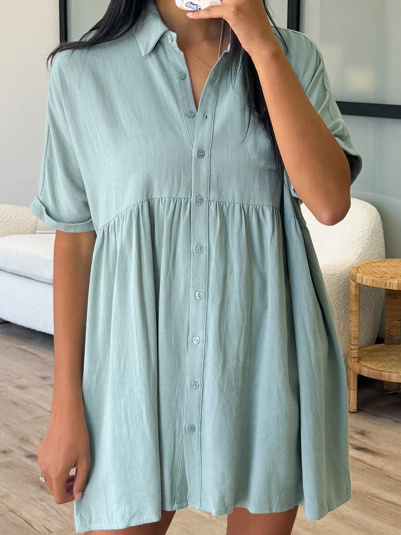 Helena Linen Dress