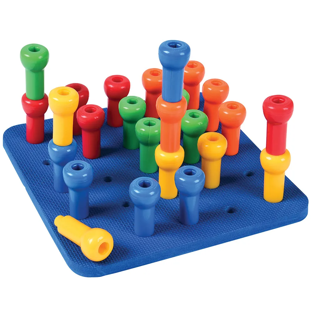 Hold Tight Pegs & Pegboard Set