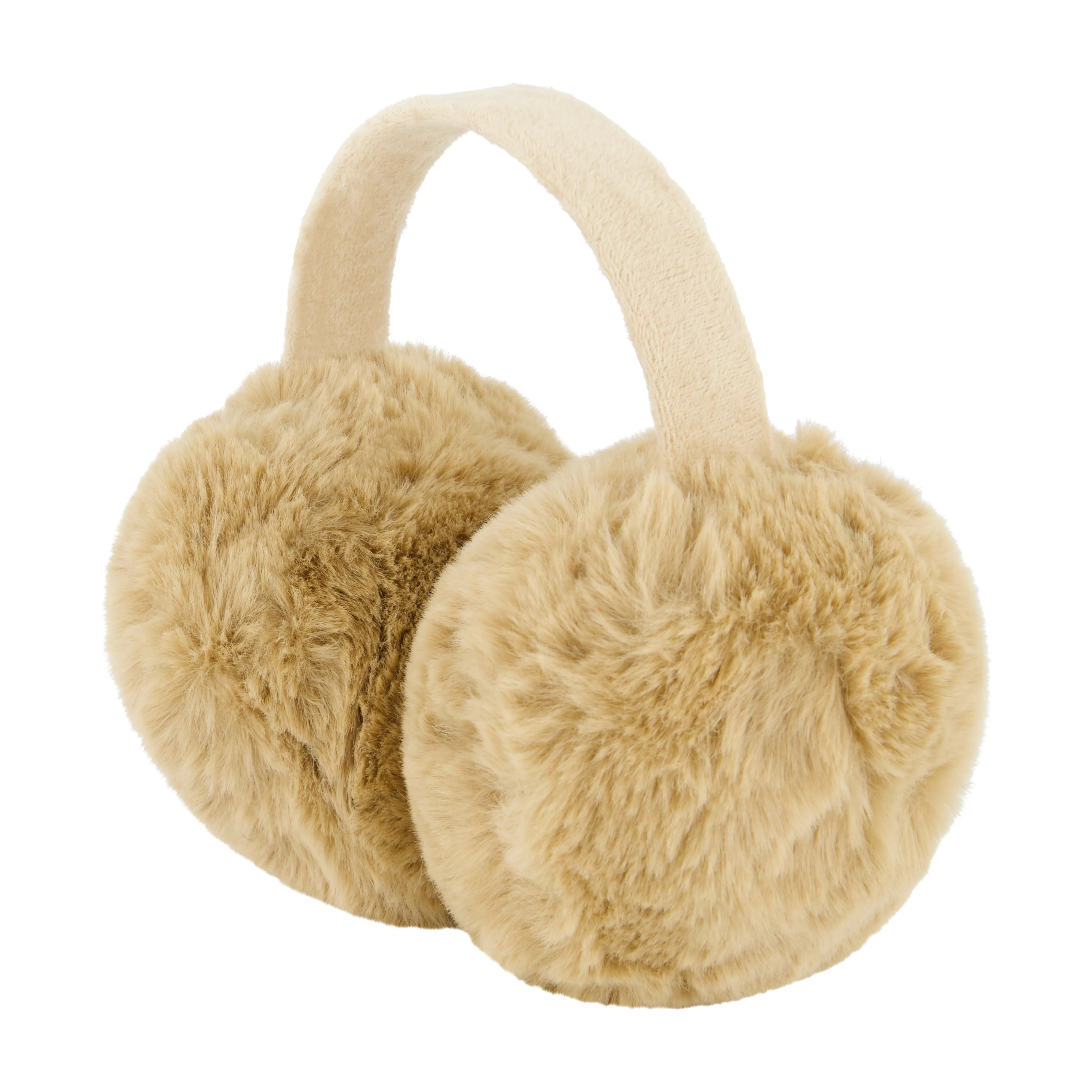 Laundry by Shelli Segal Women's Stylish Oversized Solid Faux Fur Earmuff