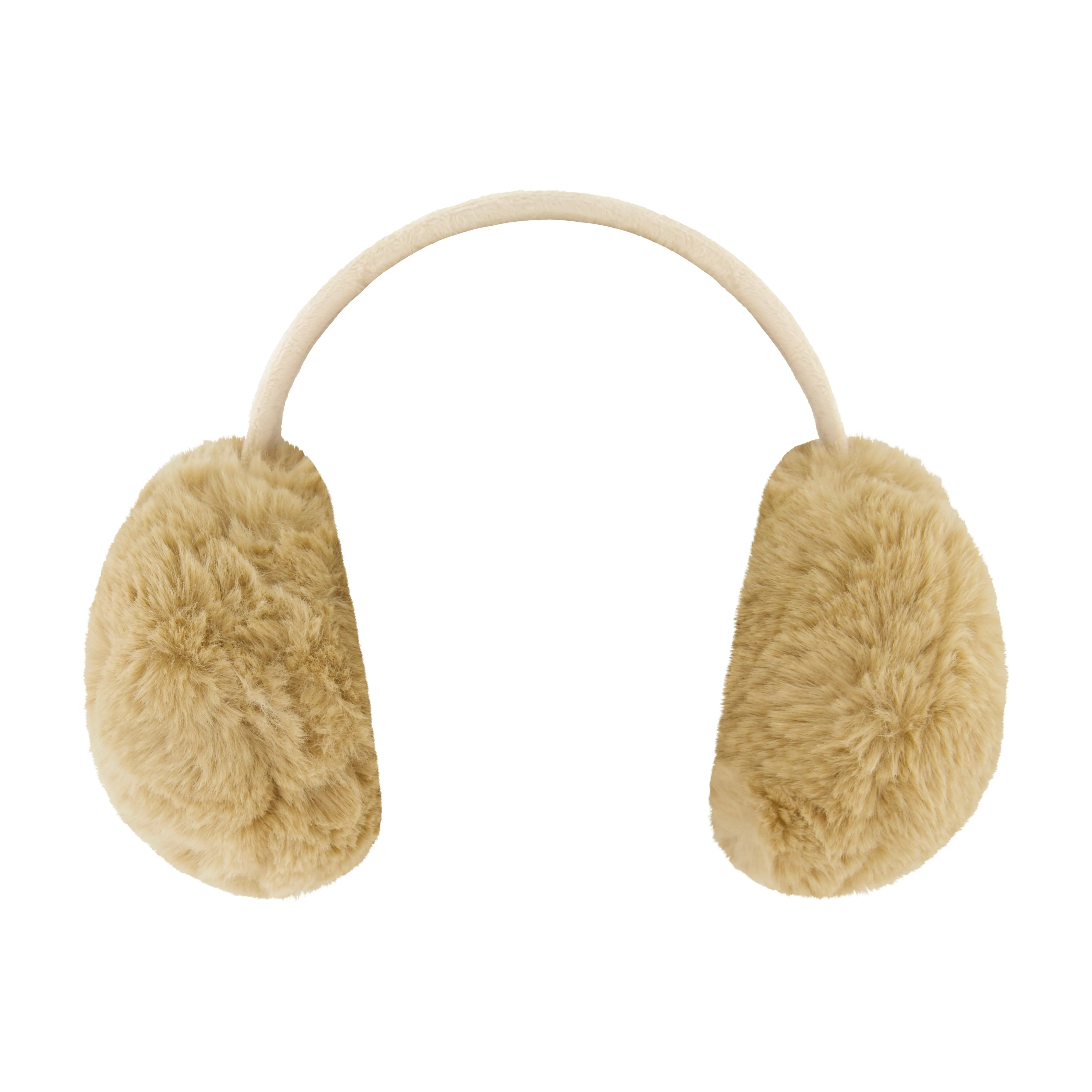 Laundry by Shelli Segal Women's Stylish Oversized Solid Faux Fur Earmuff