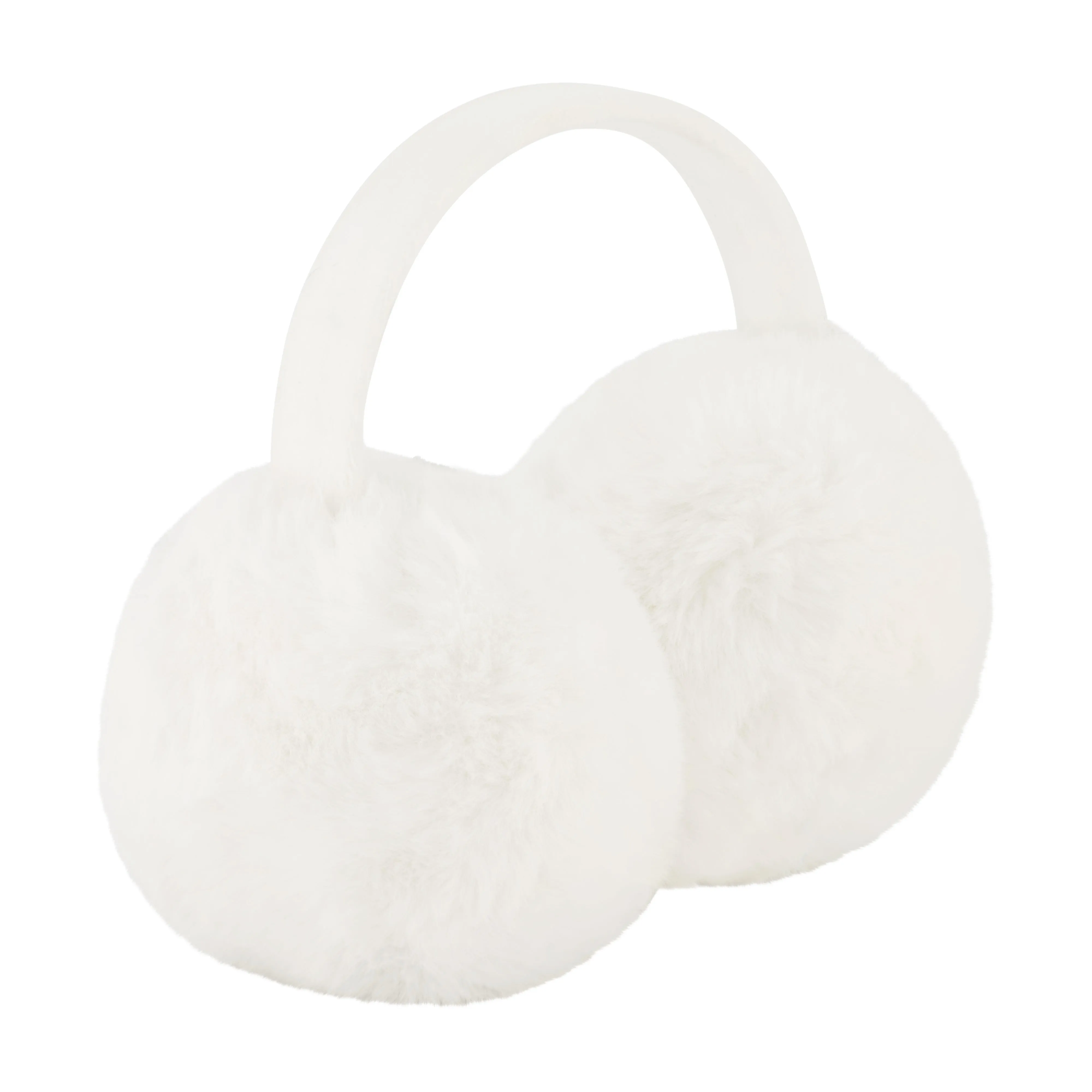 Laundry by Shelli Segal Women's Stylish Oversized Solid Faux Fur Earmuff