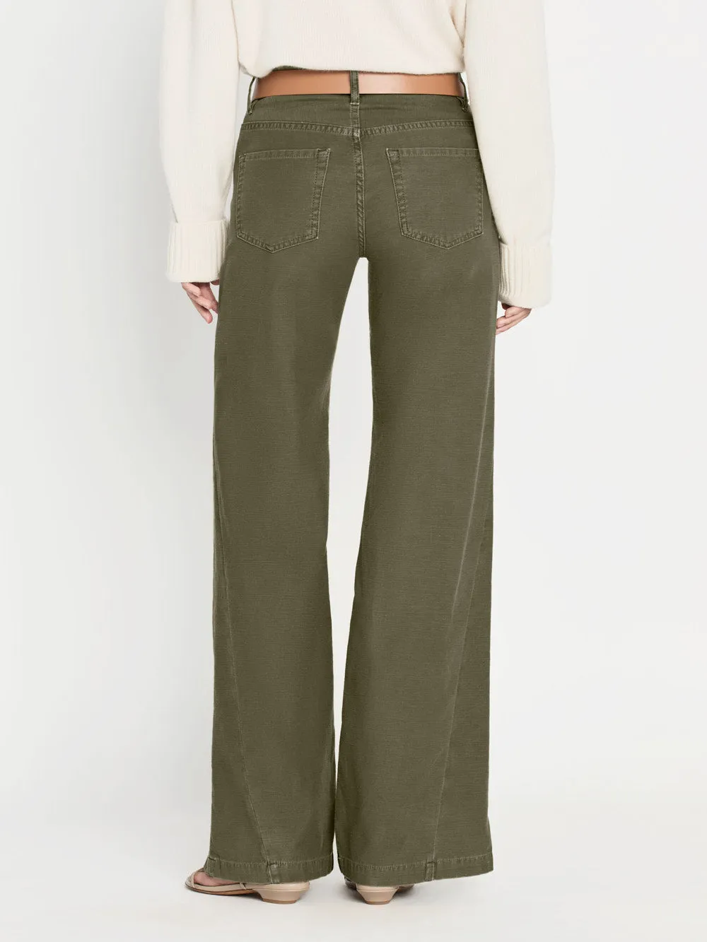 Le Baggy Palazzo -- Washed Summer Sage