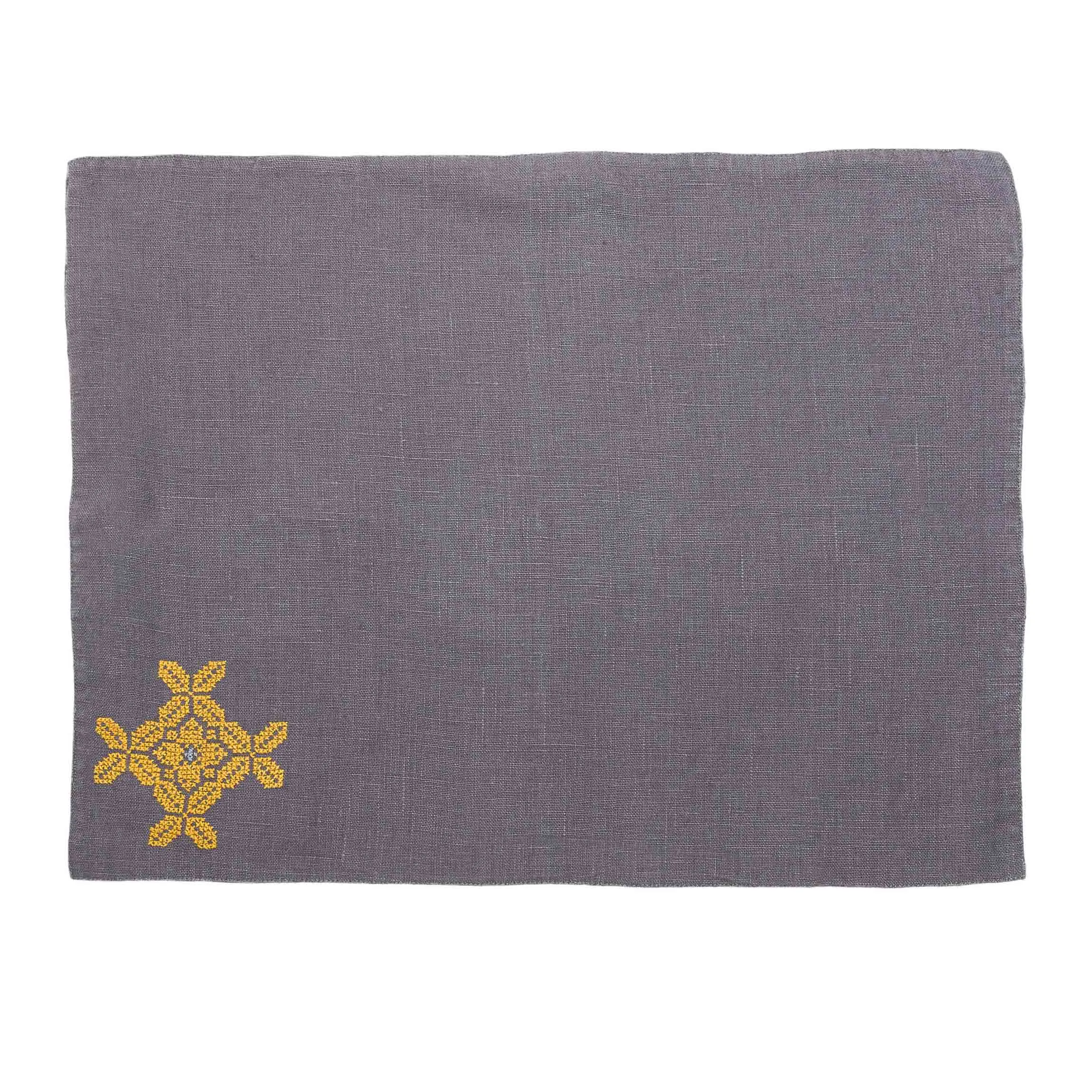 LINEN PLACEMATS POPPY