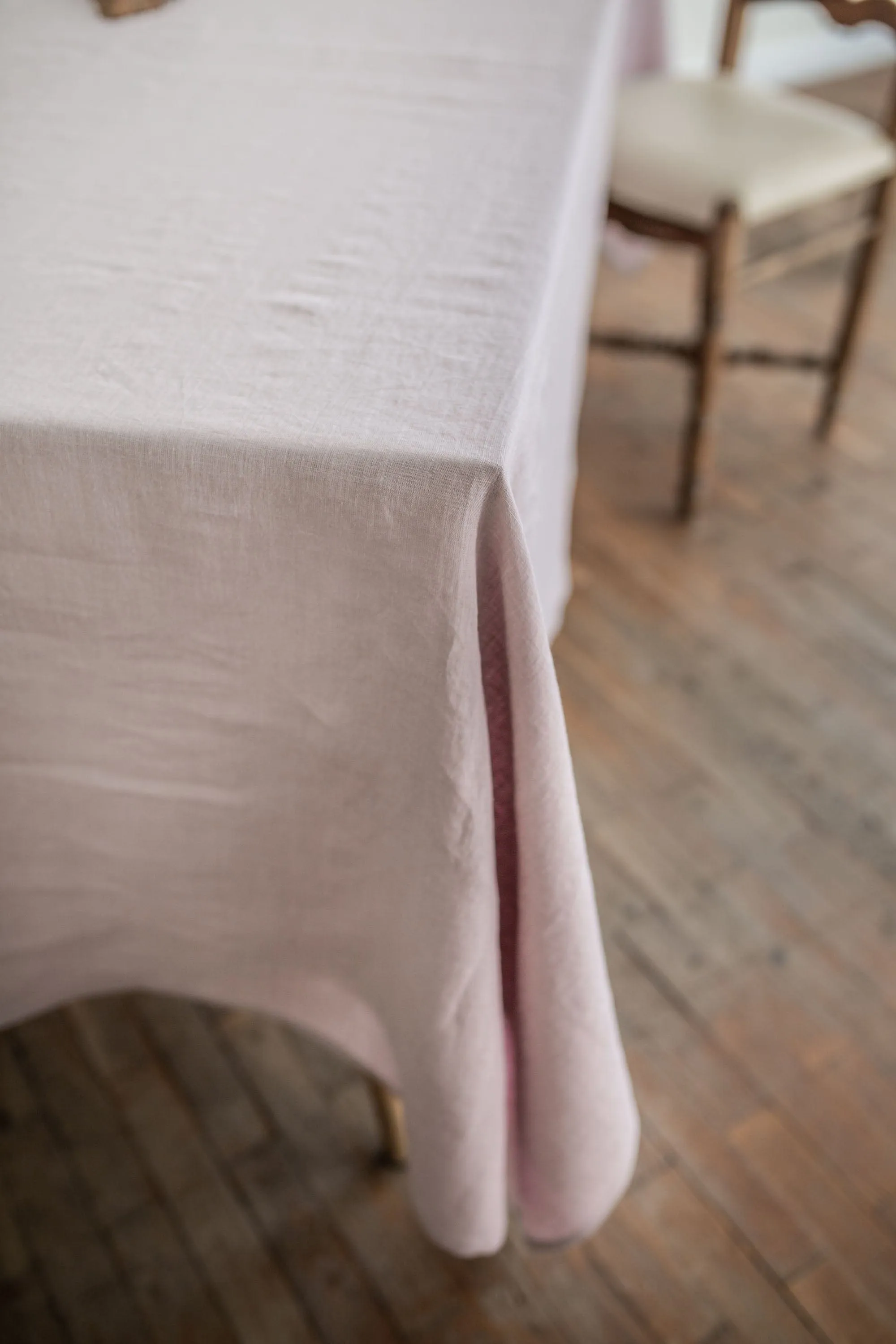 Linen Tablecloth | Dusty Rose