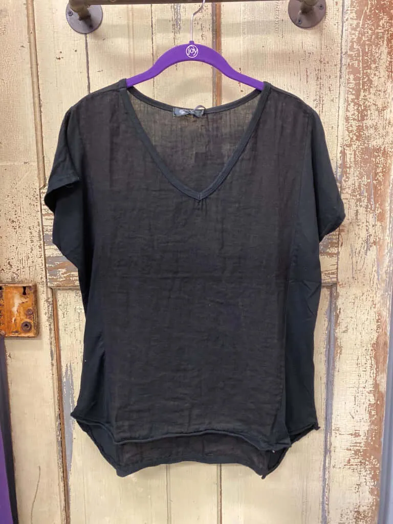 Linen V-Neck