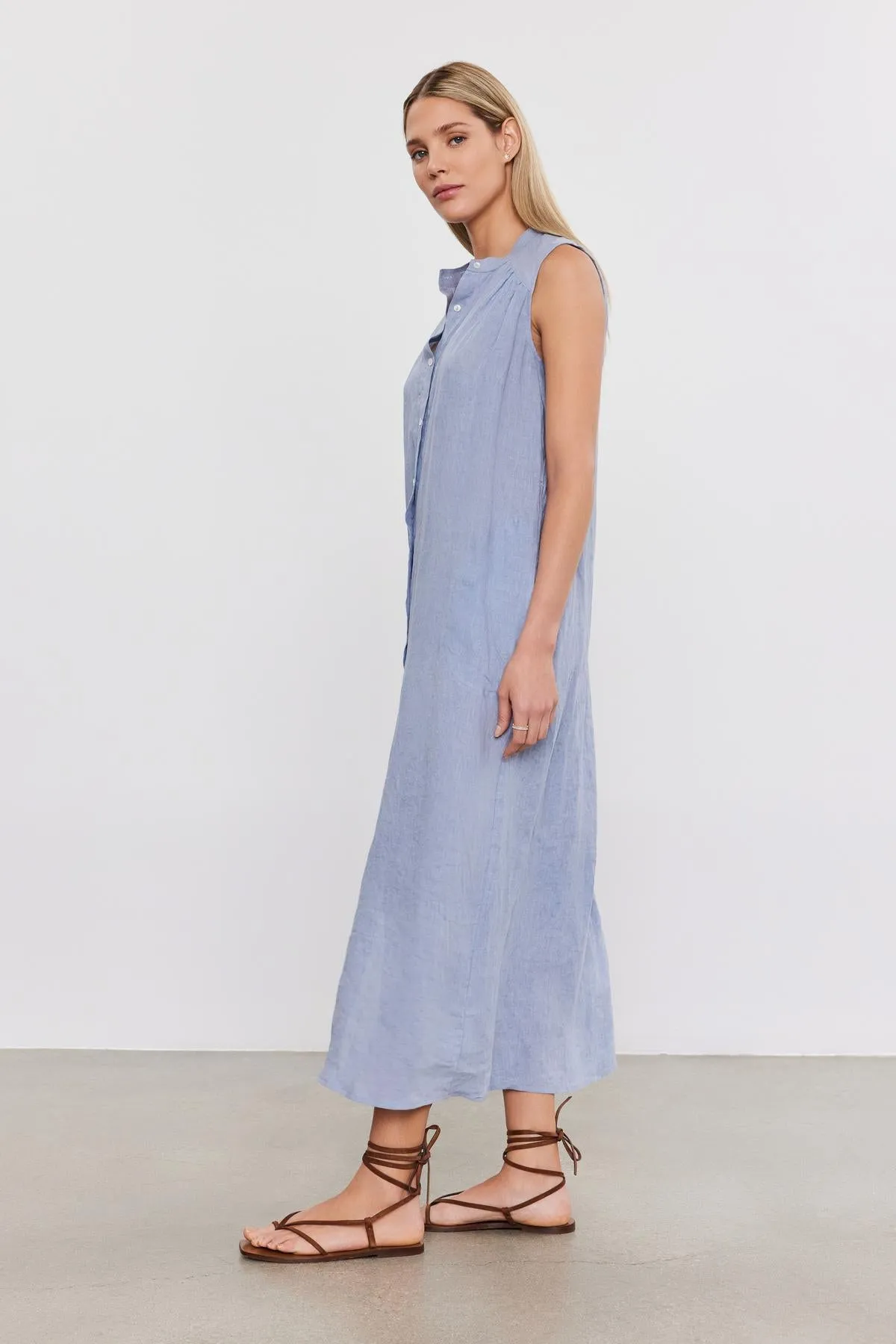 LUNA LINEN DRESS