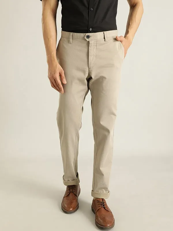 Men Brooklyn Fit Cotton Stretch Trouser