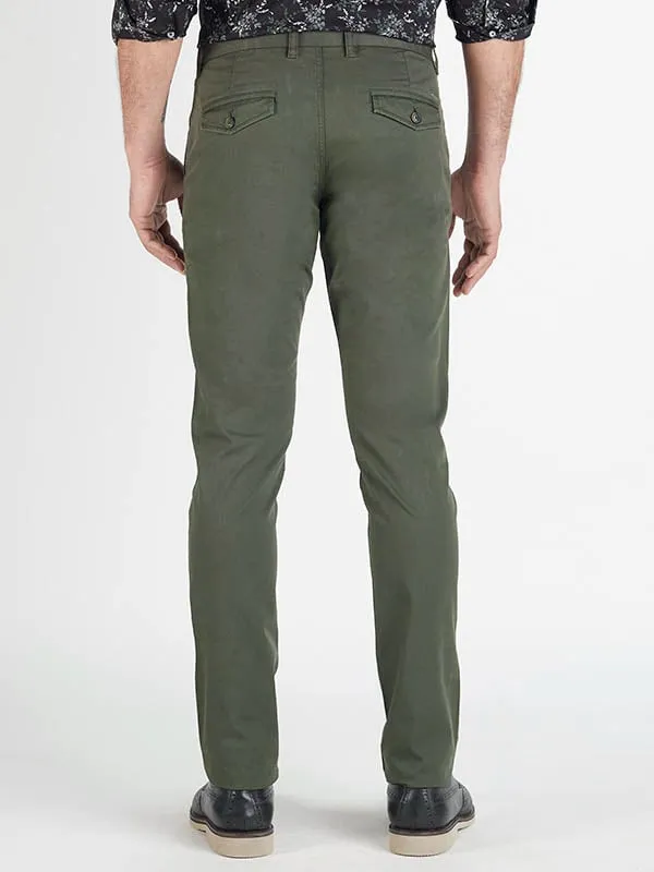 Men Brooklyn Fit Cotton Stretch Trouser